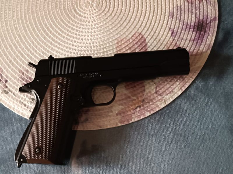 KJWORKS M1911 FULL METAL CON BLOWBACK