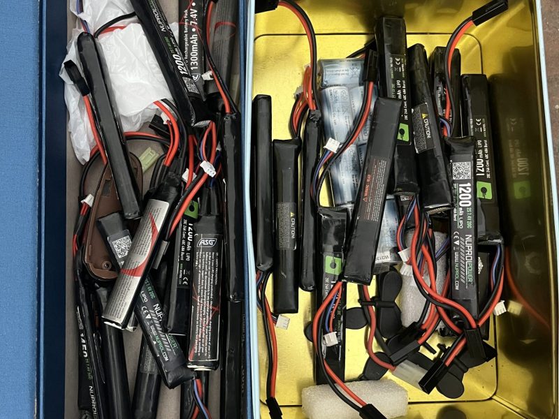 Baterías LiPo 7.4V 1100mAh 20C Nuevas