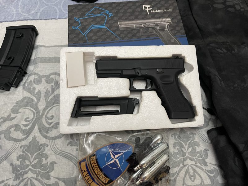 🔥 PACK AIRSOFT COMPLETO – LISTO PARA JUGAR 🔥