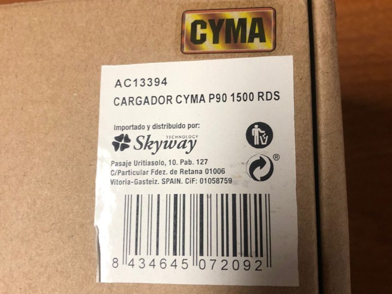 Adaptador P90 para cargadores M4 Cyma nuevo