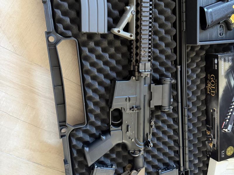 Se vende Mk 18 marui de gas y hi capa gold