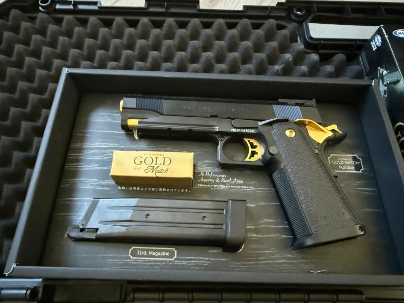 Se vende Mk 18 marui de gas y hi capa gold