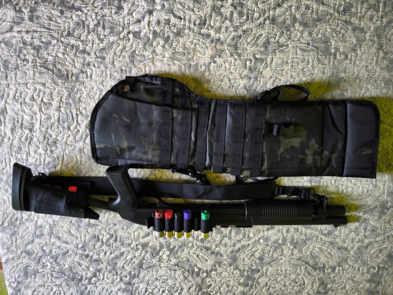 Funda escopeta espalda