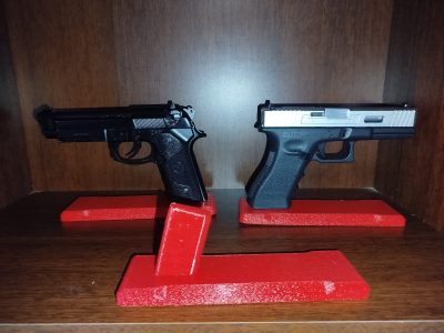 Bases / Stand para pistolas impresas en 3D