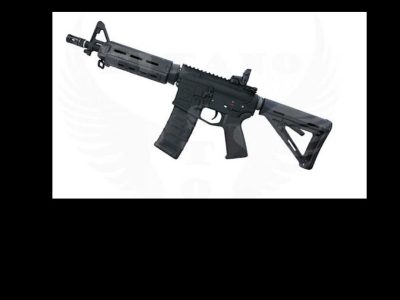 Ametralladora M4 de MOE CQB de color negro
