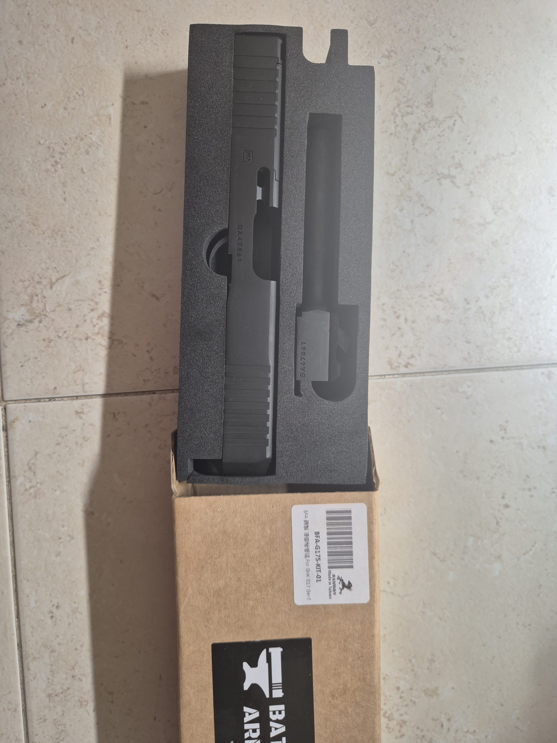 Corredera y Cañón GHK Glock 17 Gen 5 (Original)