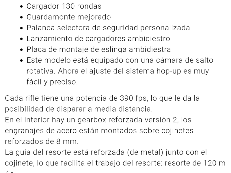 Ar 15 Full Metal + kit entero