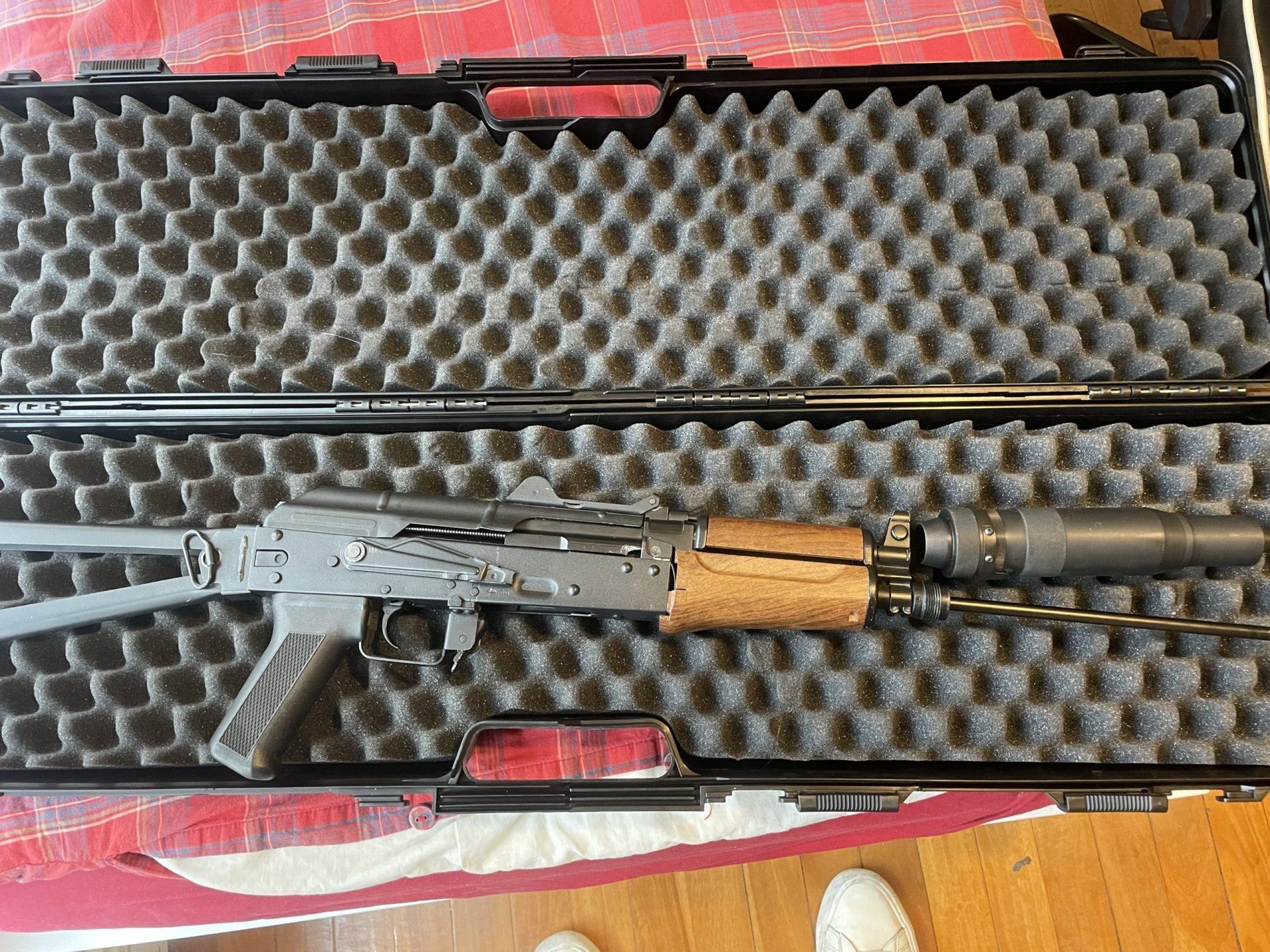 AK-74 SU FULL MODIFY + 5 cargadores + Maleta