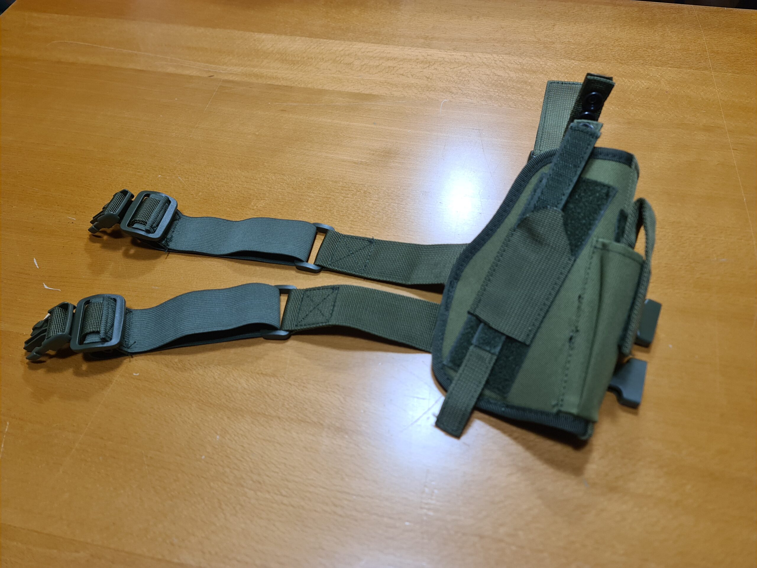 Funda de pistola táctica verde