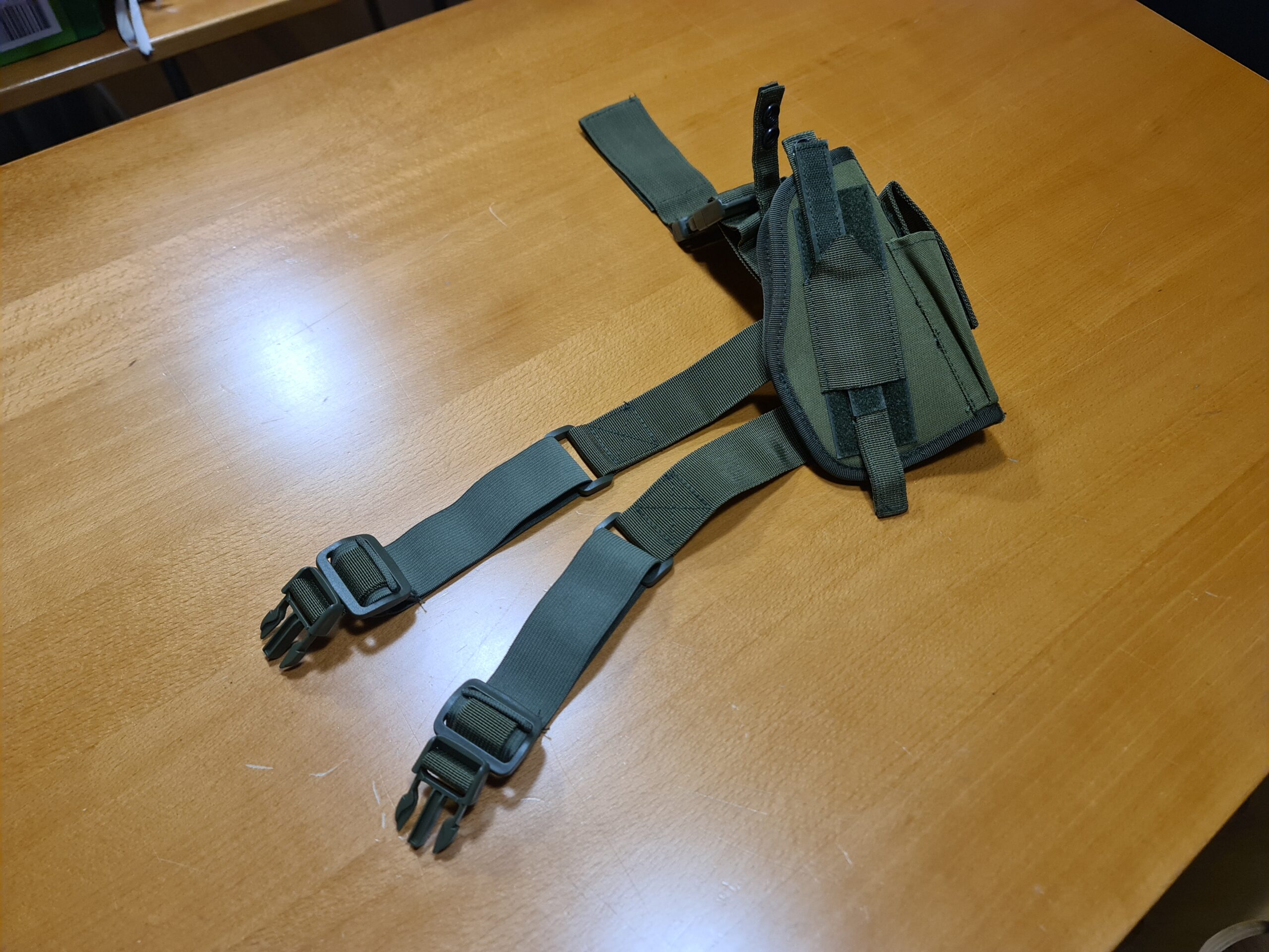 Funda de pistola táctica verde
