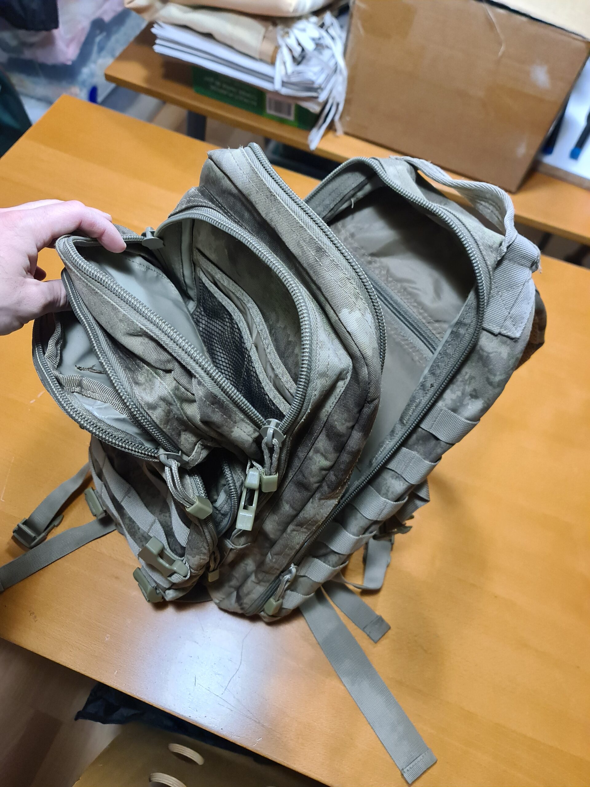 Mochila Táctica Asalto Atacs FG