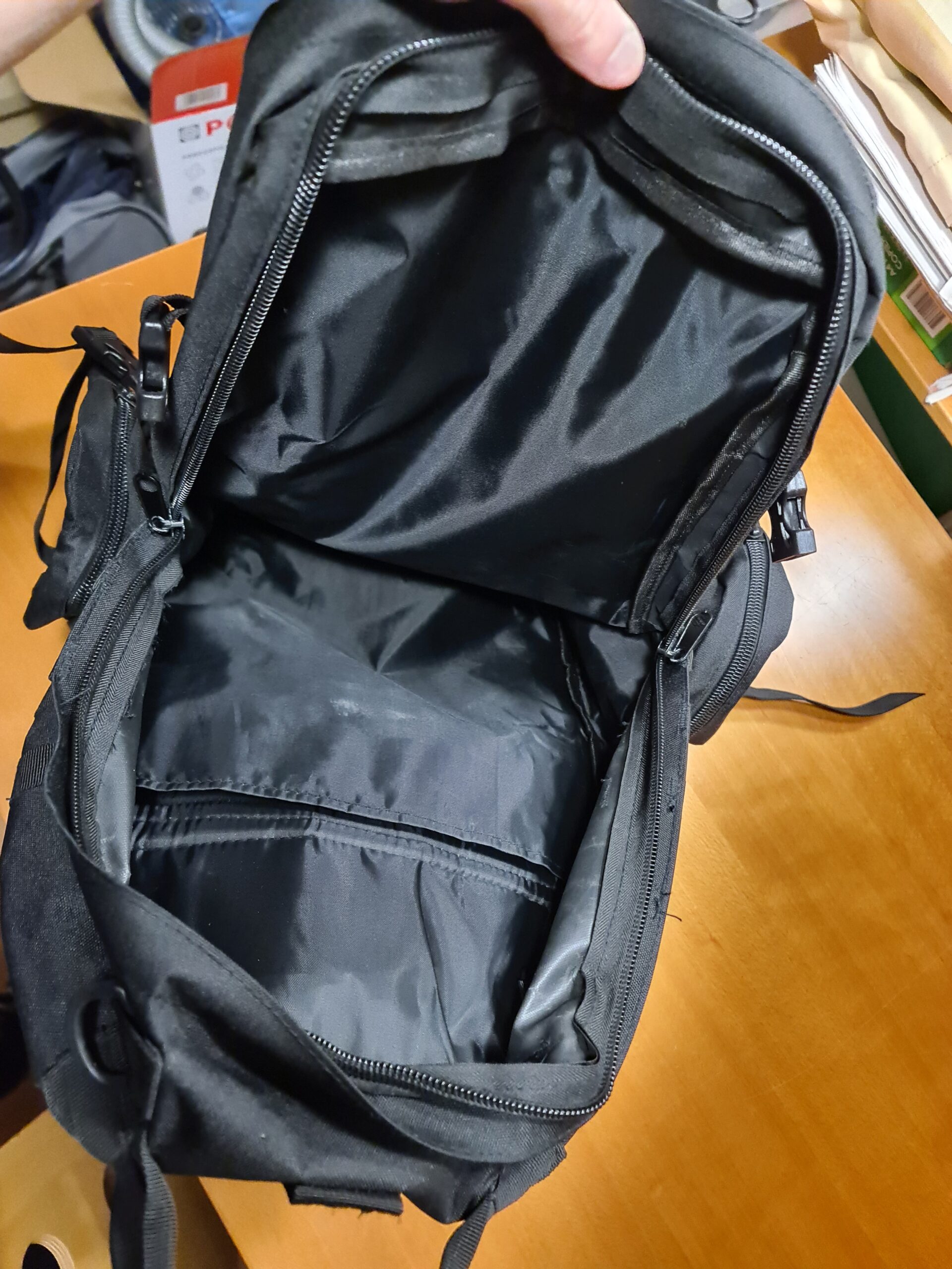 Mochila 3 dias asalto negra