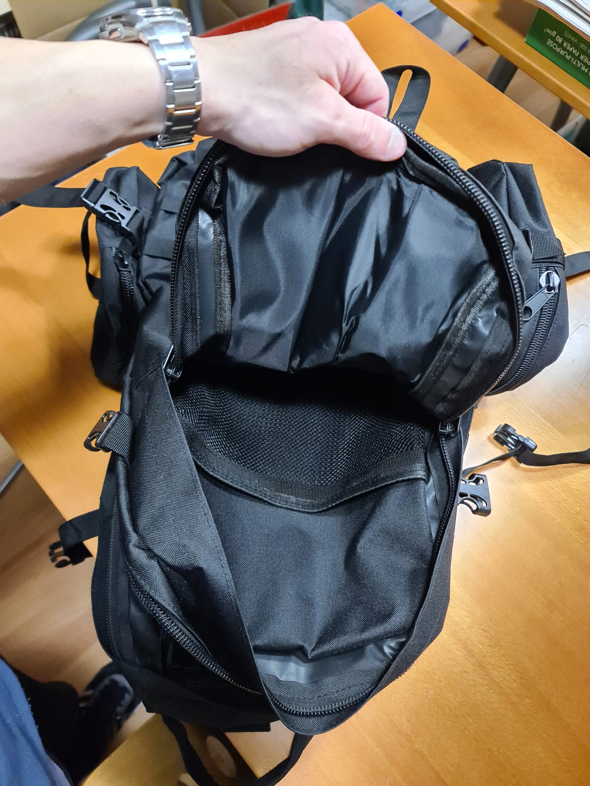 Mochila 3 dias asalto negra