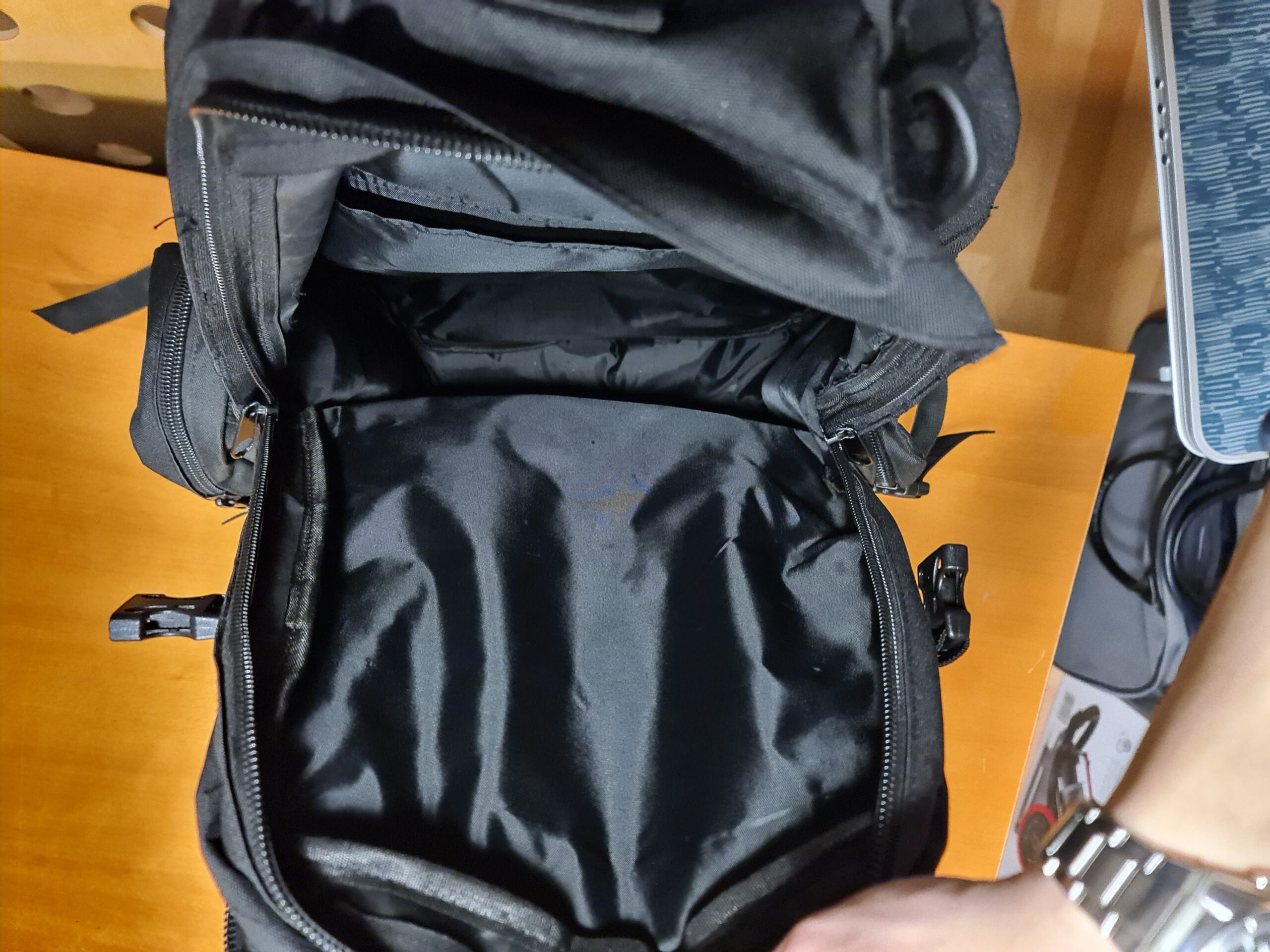 Mochila 3 dias asalto negra
