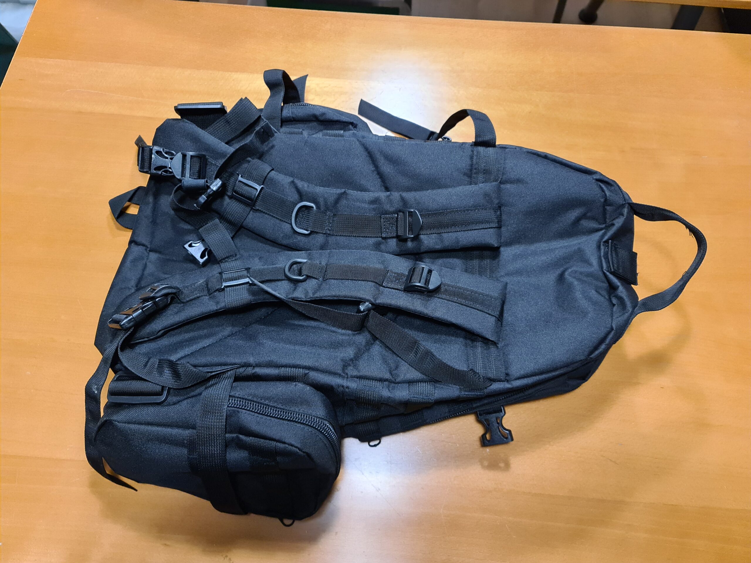 Mochila 3 dias asalto negra