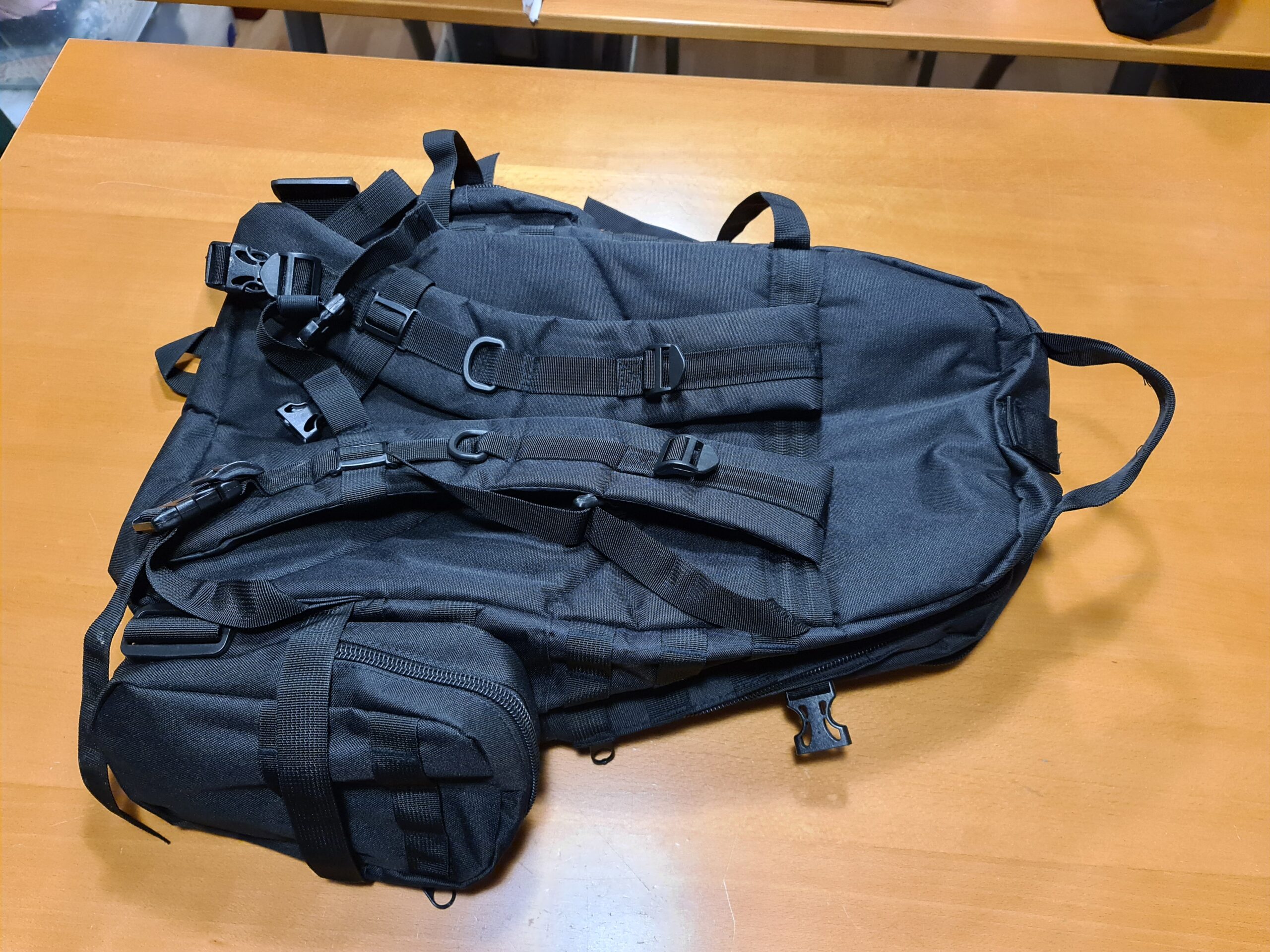Mochila 3 dias asalto negra