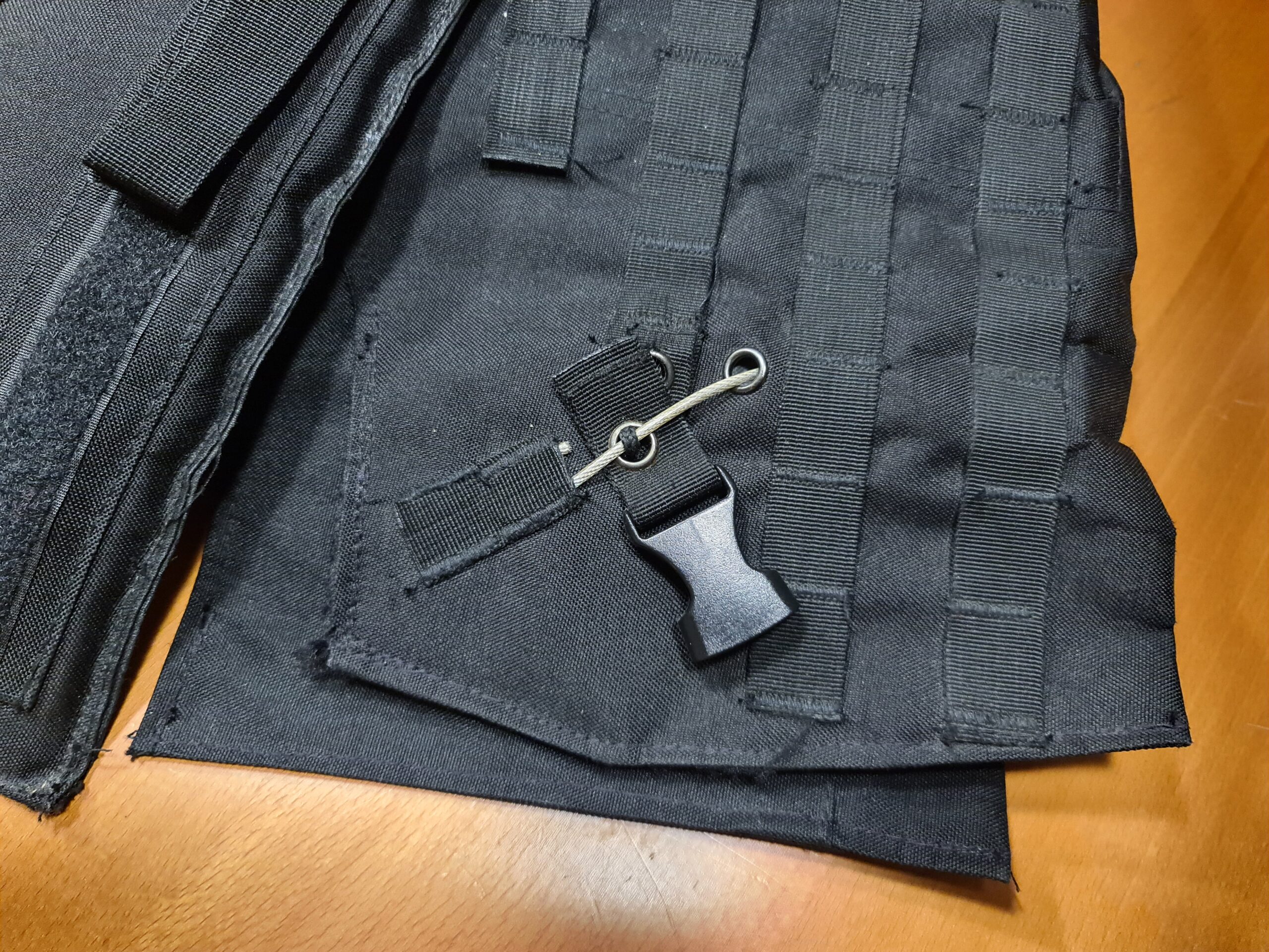 Chaleco tactico OTV completo y funda con cuchillo