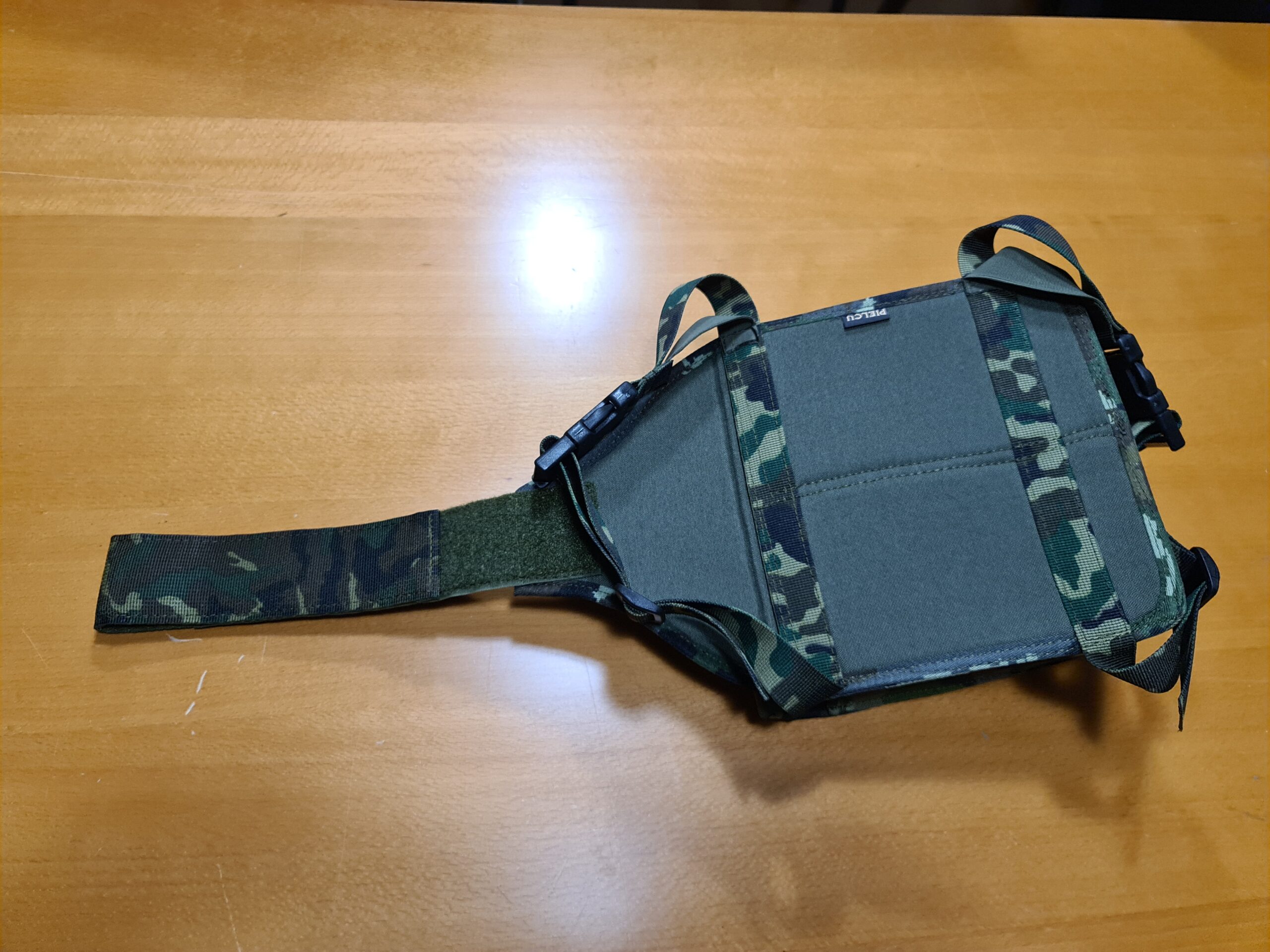 Bolsillo Molle de pierna Boscoso Español