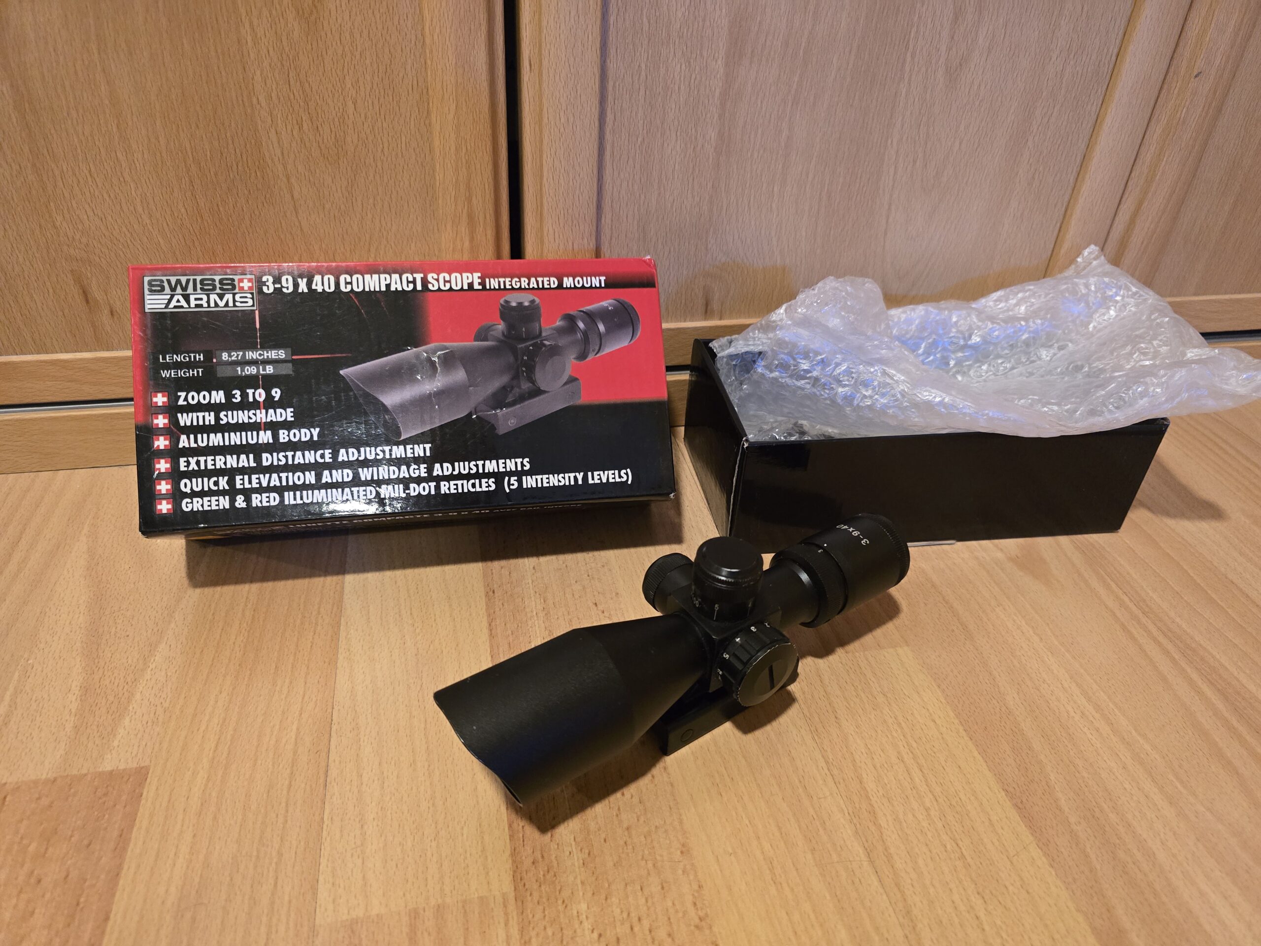 Mira SWISS ARMS 3-9x40 Compacta