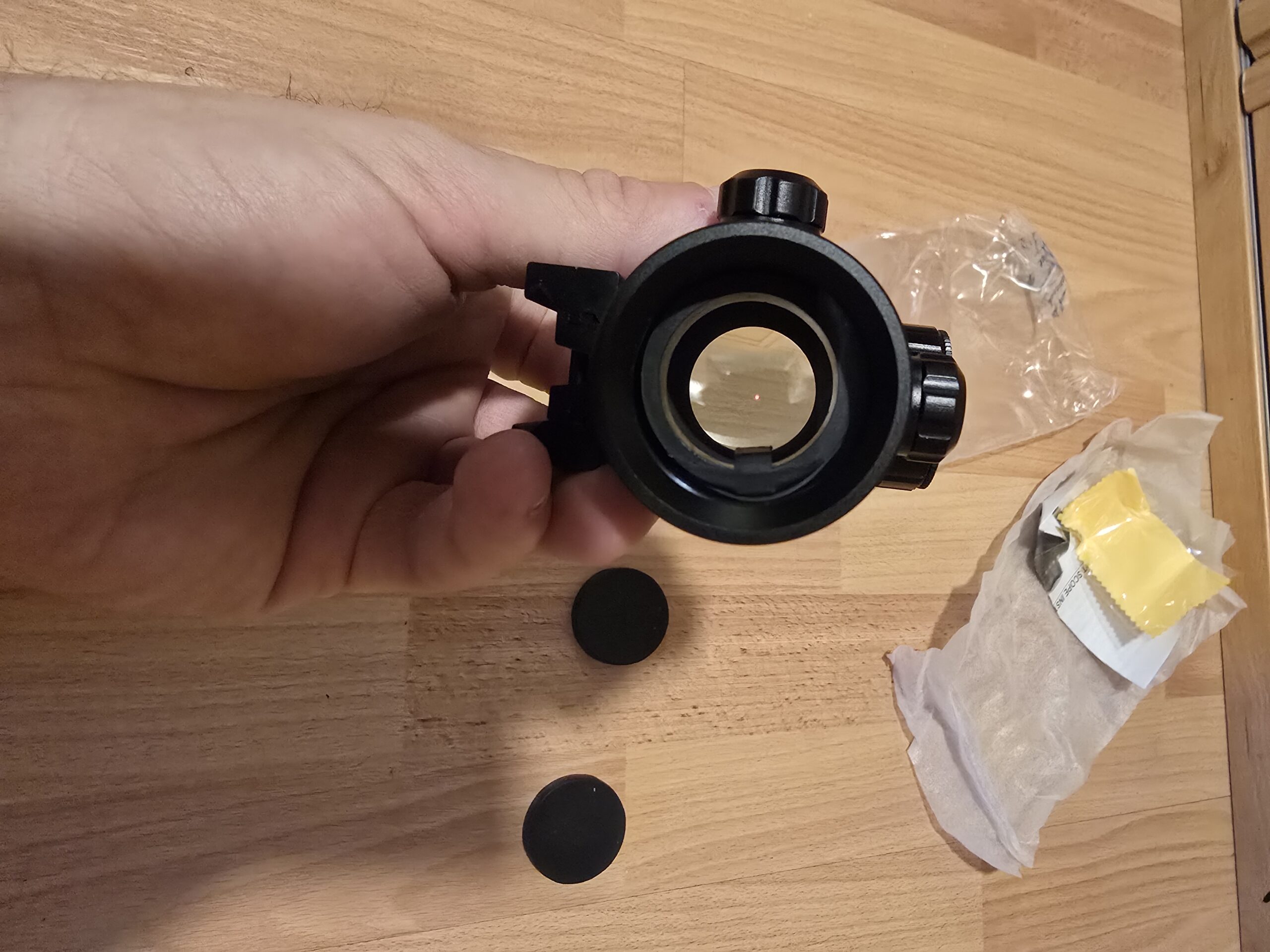 Mira telescópica Bushnell 1X30RD con punto rojo