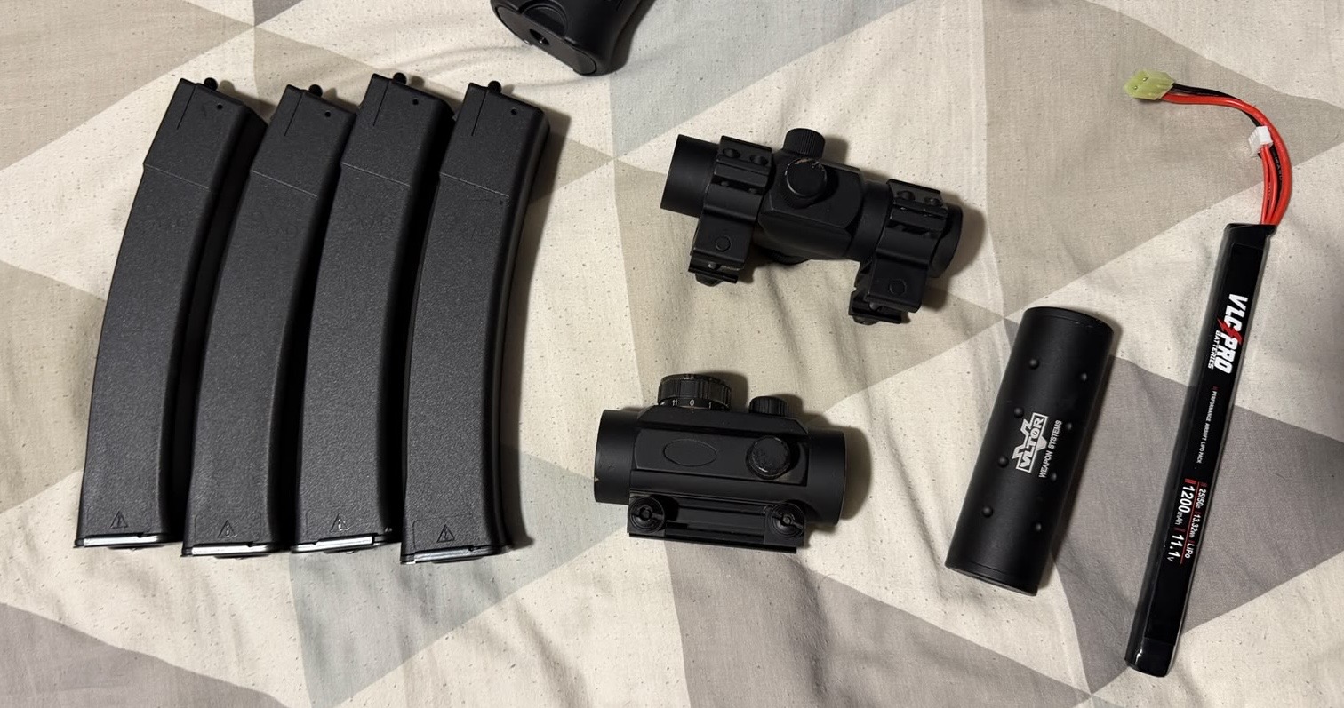SPECNA ARMS SA-J20 FLEX con Upgrades + cosas