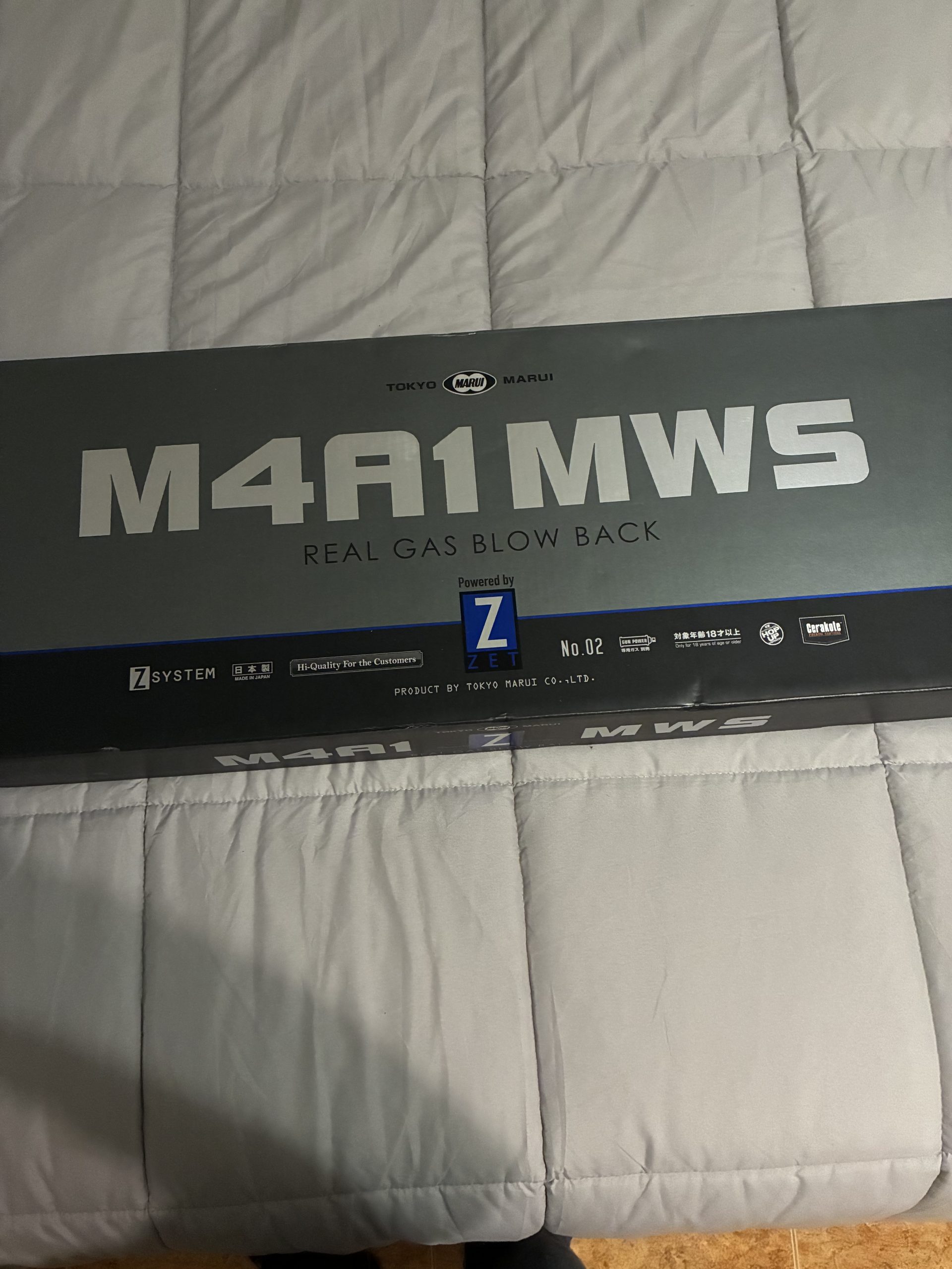 TOKYO MARUI MWS M4 GBBR + 2 CARGADORES