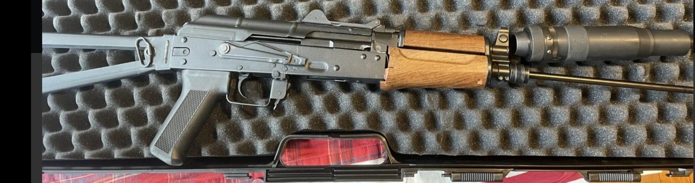 AK-74 SU KALASH FULL MODIFY + 5 Cargadores + Maleta