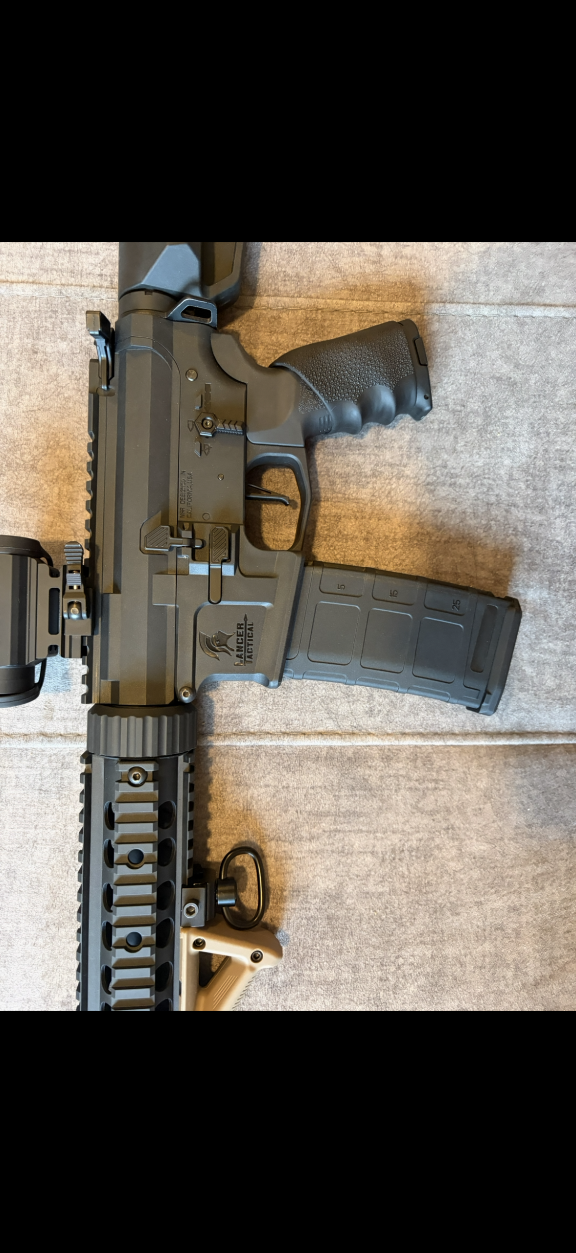 Fusil Lancer tactical