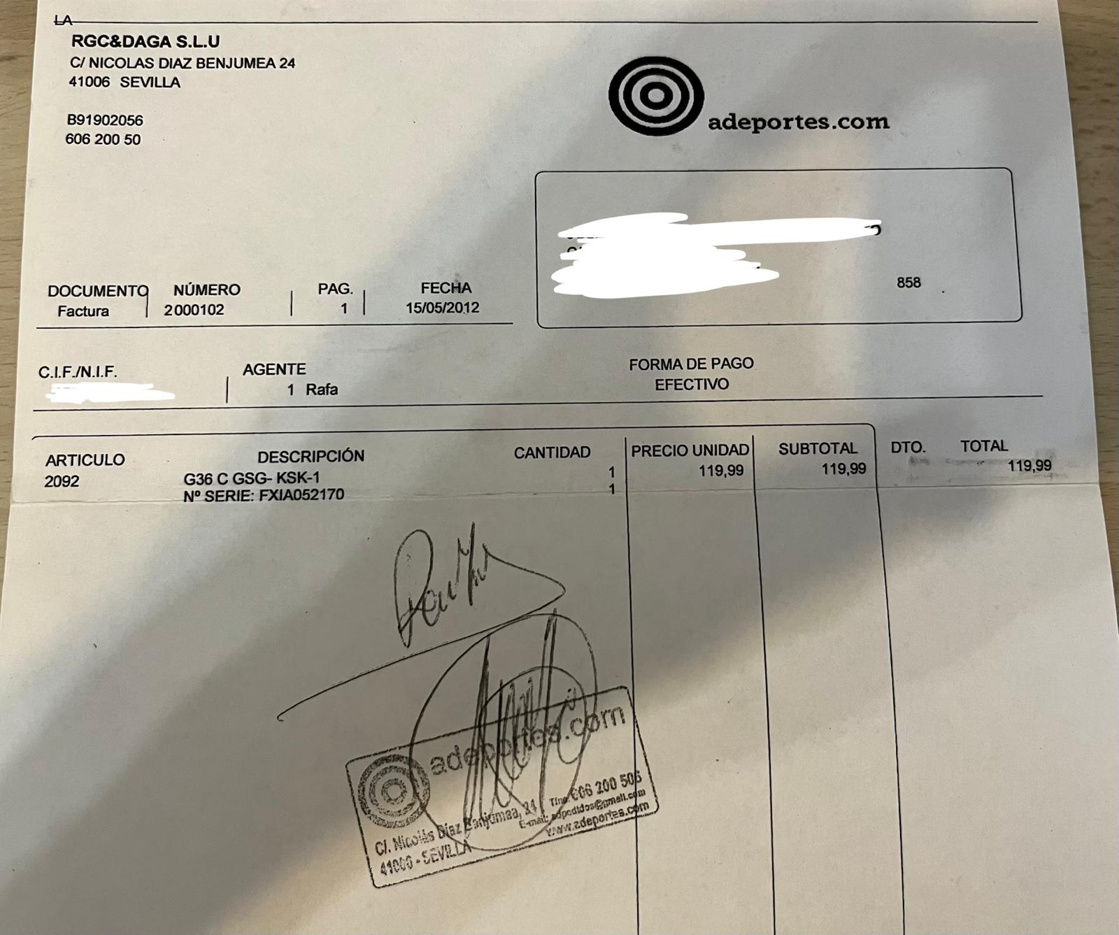 Vendo Réplica Airsoft G36 C GSG-KSK-1 (Totalmente de Serie + Accesorios)