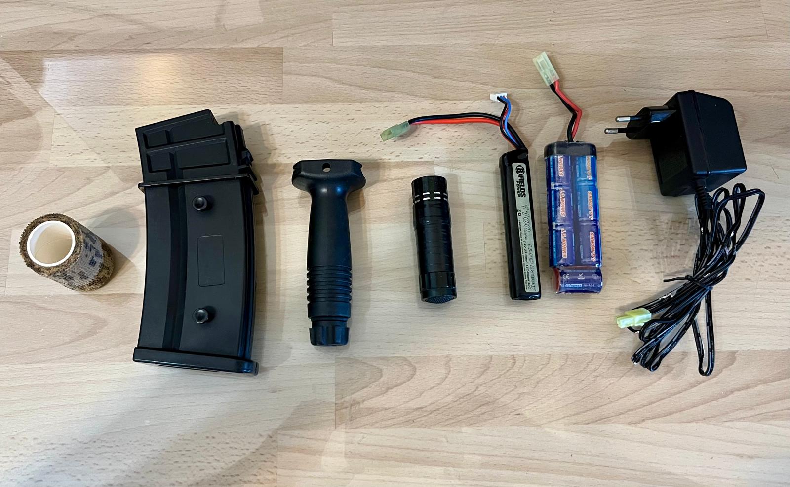 Vendo Réplica Airsoft G36 C GSG-KSK-1 (Totalmente de Serie + Accesorios)