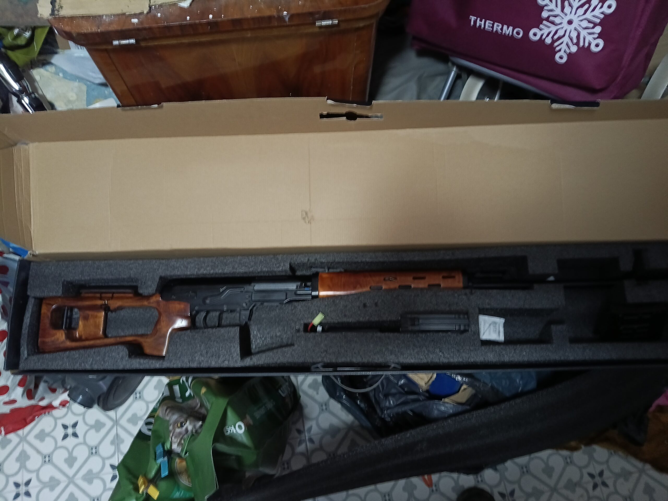 Vendo mi dragunov AK nueva