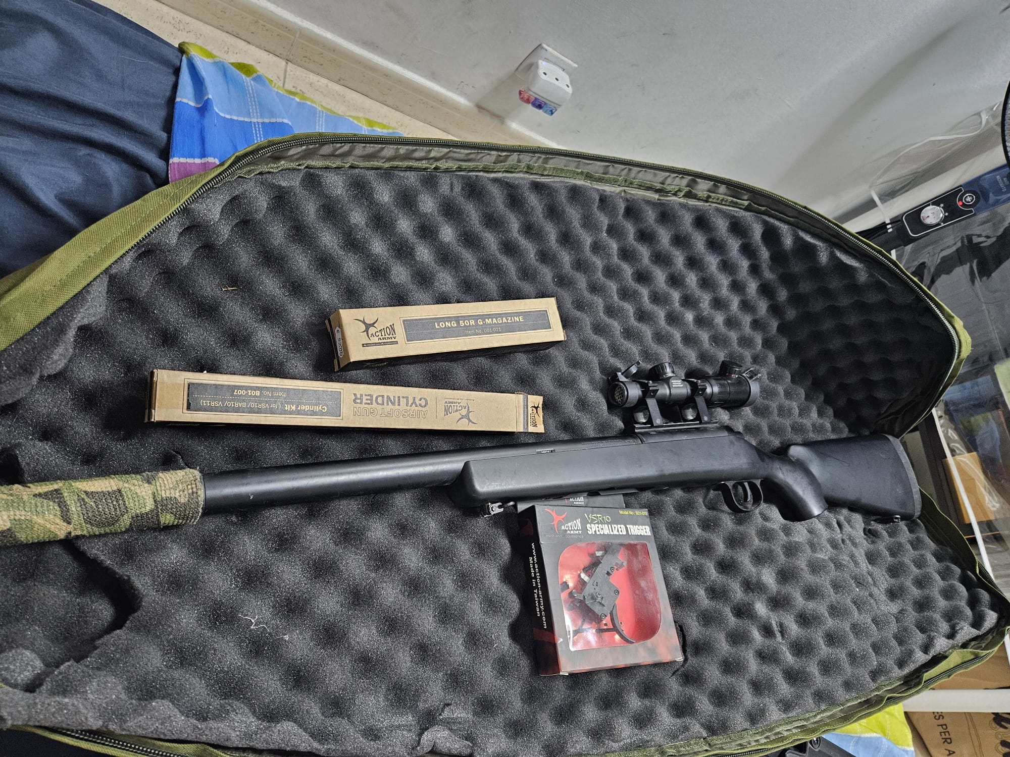 Tokyo marui VSR-10 Pro Sniper, cardedeu