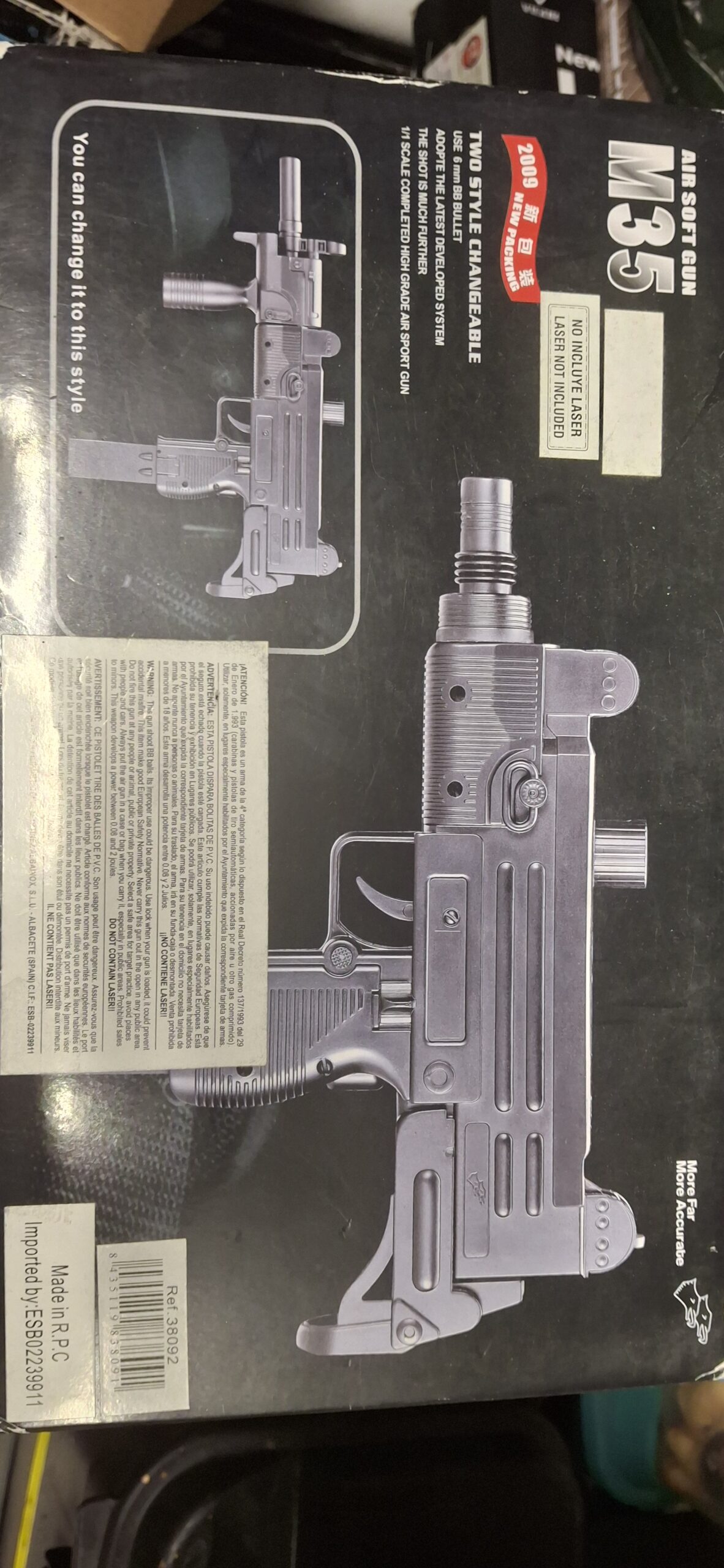 Airsoft micro uzi Muelle