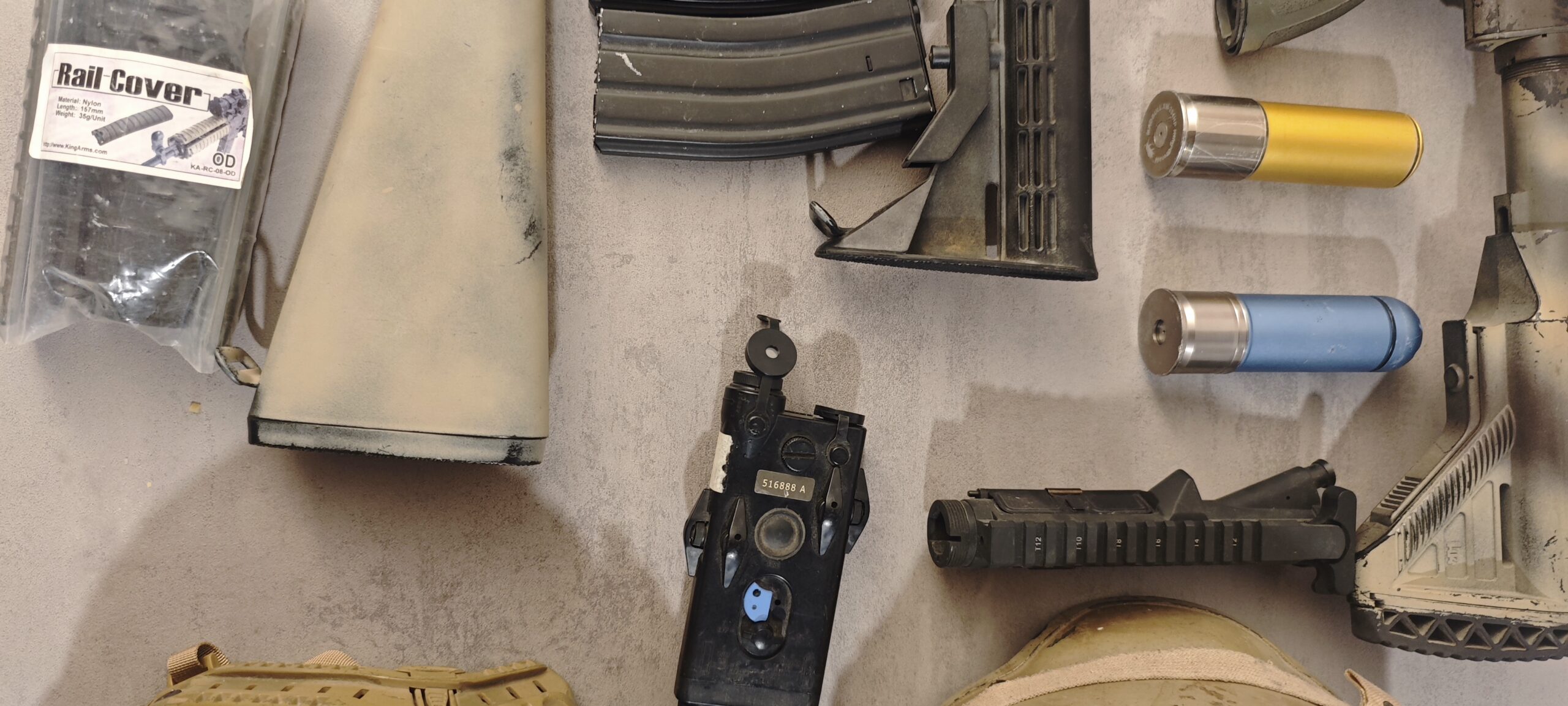 Varias replicas M4 G&P, HK417 VFC, SPR DBOYS
