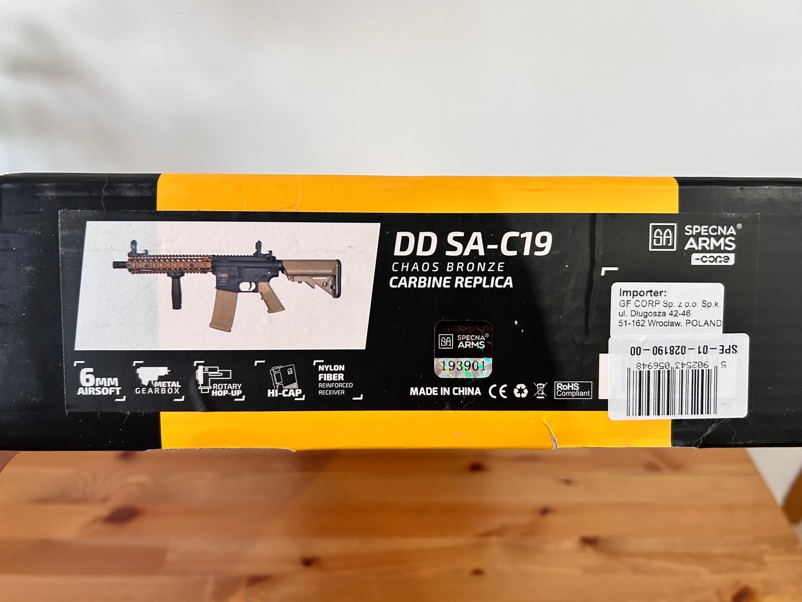 DD SA-C19 CHAOS BRONZE CARBINE REPLICA en Madrid M4 / AR-15 airsoft