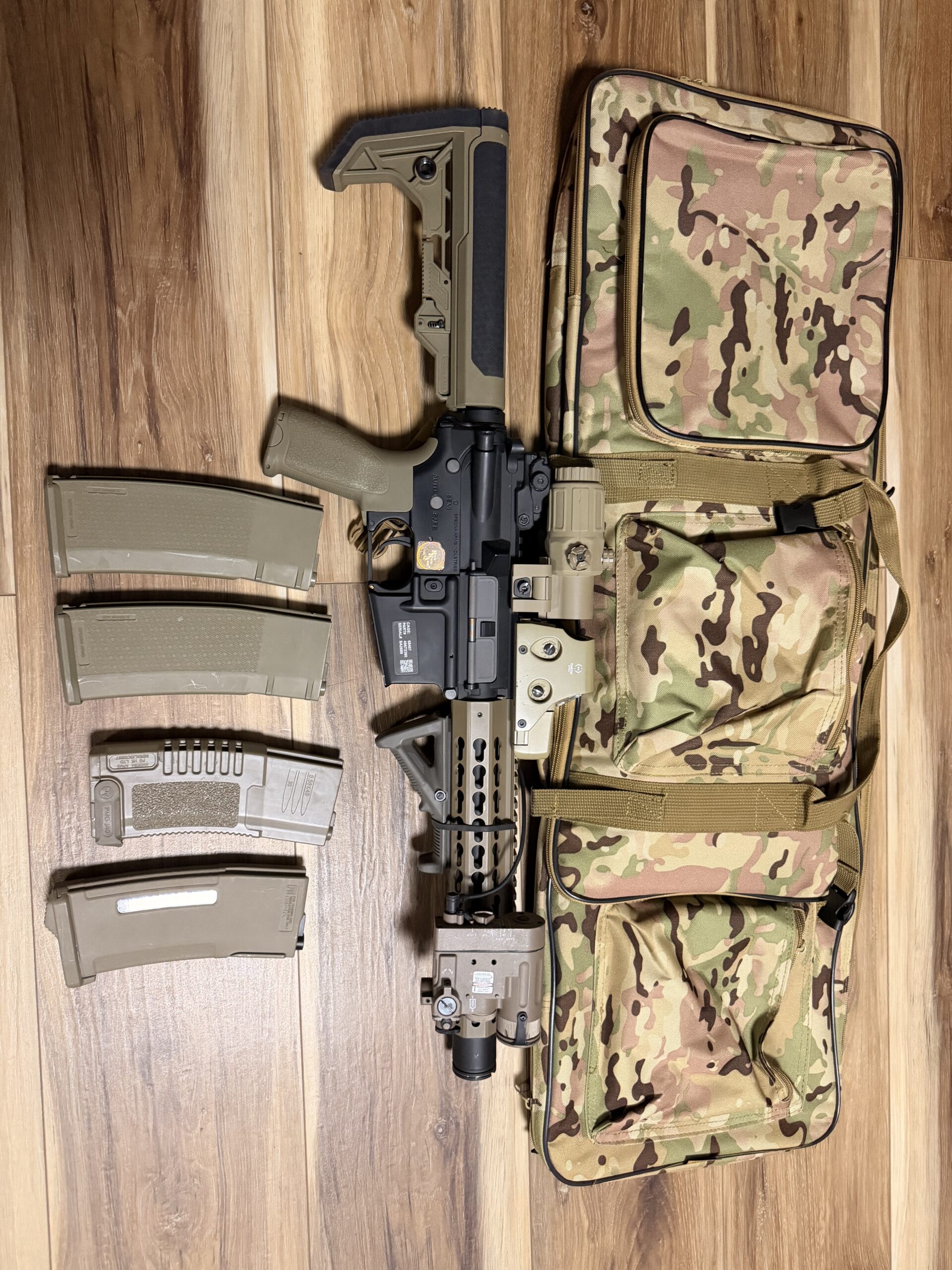 Equipo completo airsoft