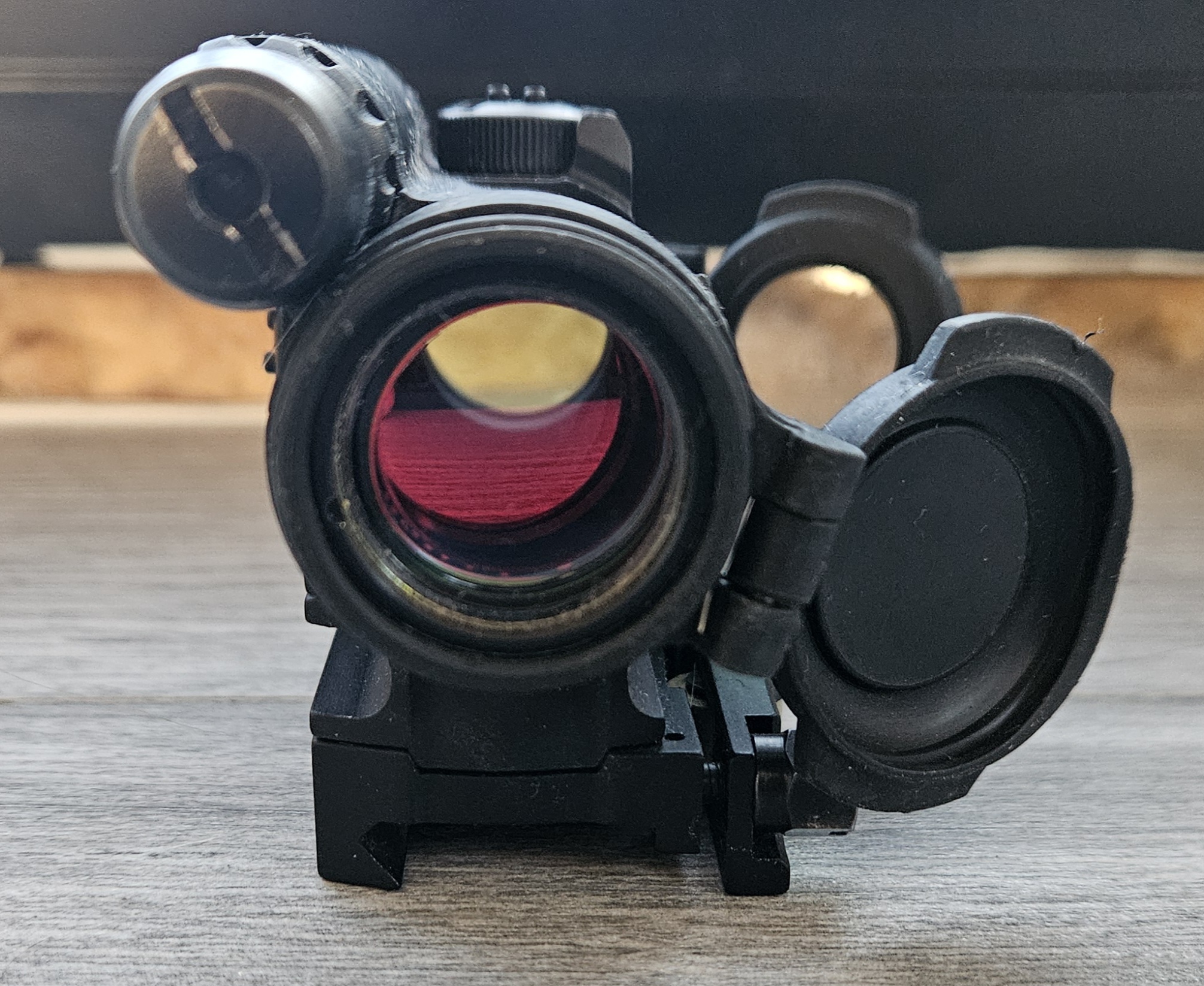 Conjunto punto rojo y magnificador aimpoint