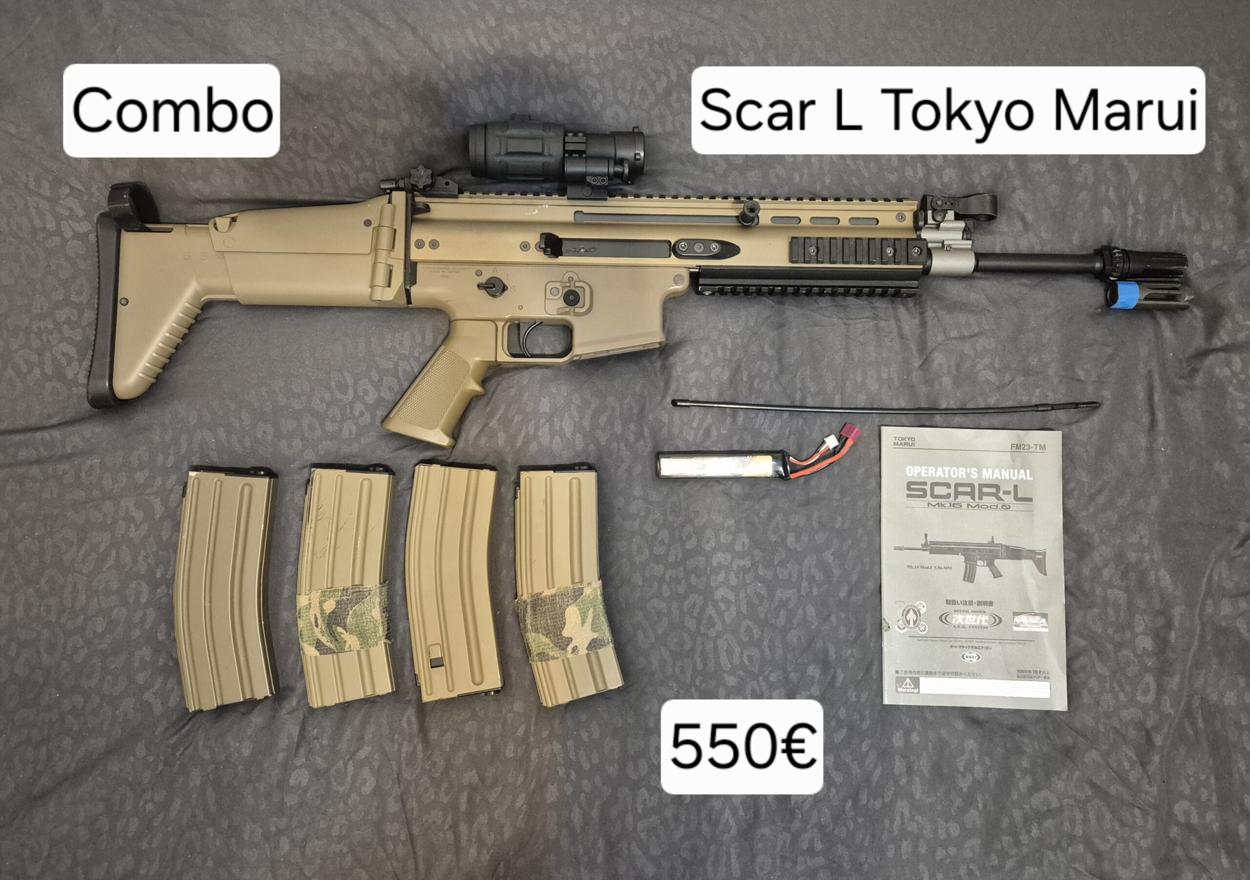 Scar L Tokyu Marui usada en Alicante