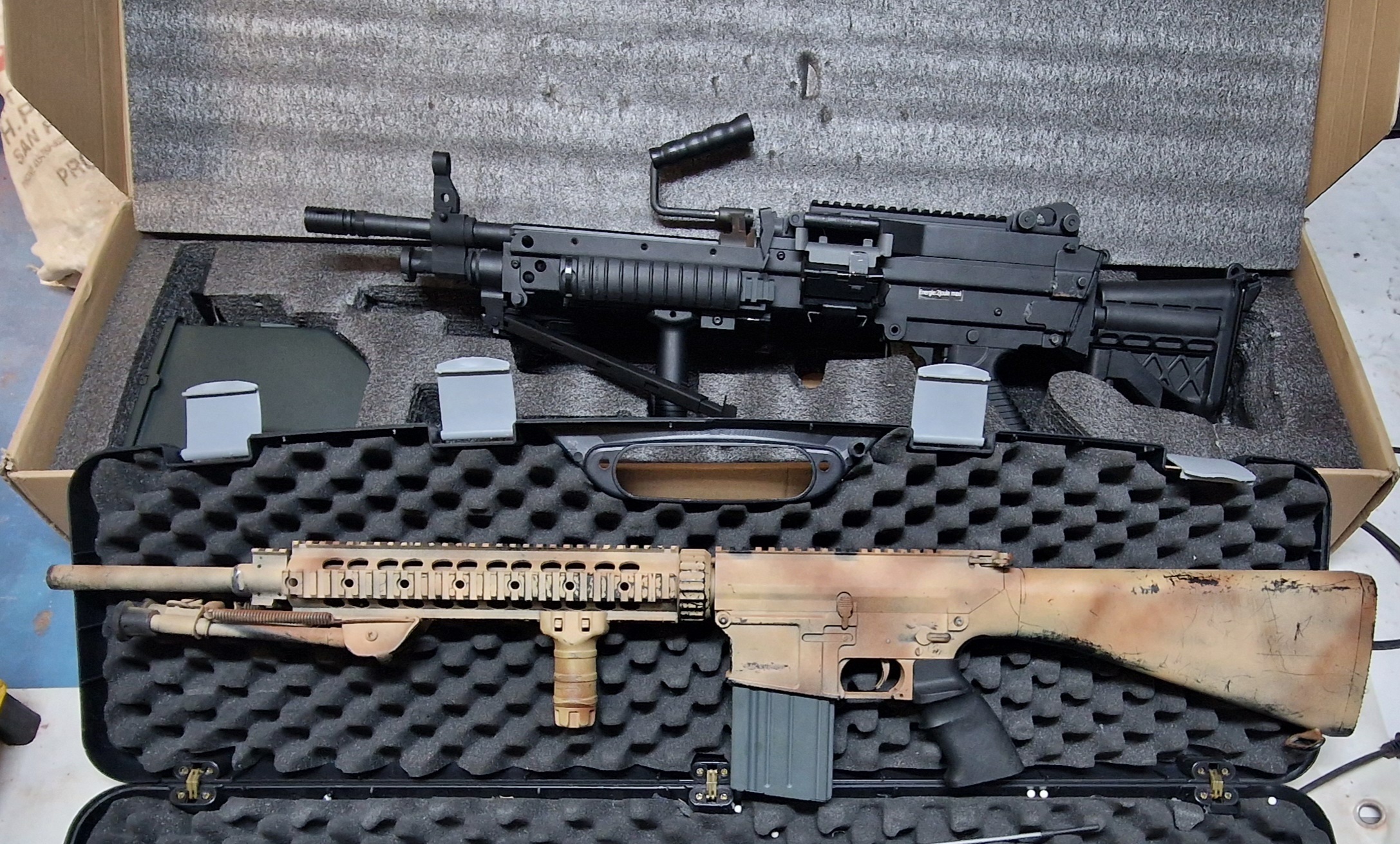 MK46 Y SR25 MARCA A&K