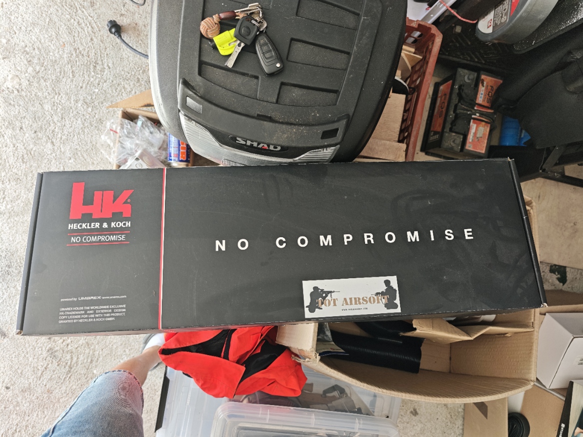 HK 416 V5 Vegaforce AEG Mejorada Usada