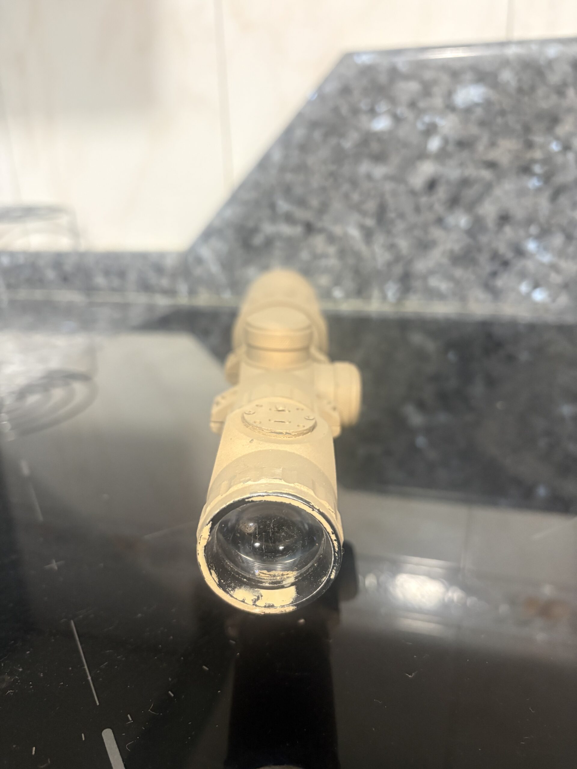 Mira telescópica + bipode
