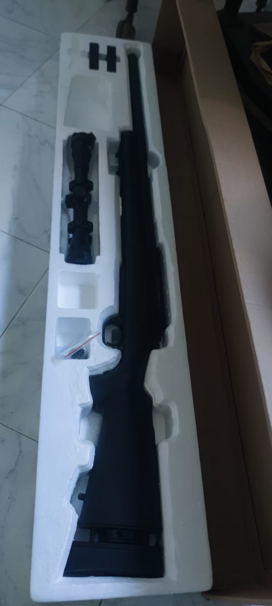 Pro Sniper CM.702+Paquete bolas+Mascara