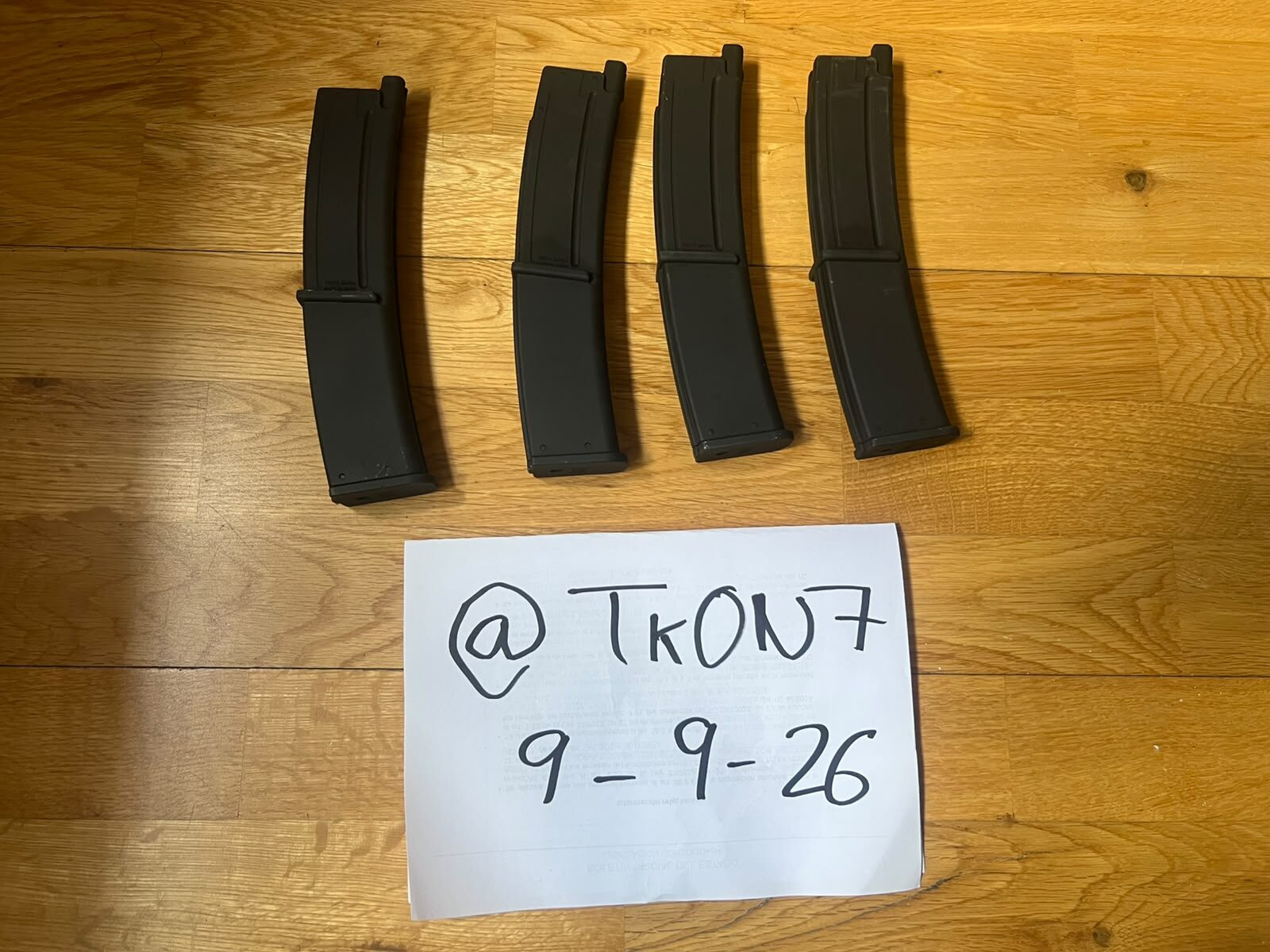 x4 cargadores TM Mp7 GBB