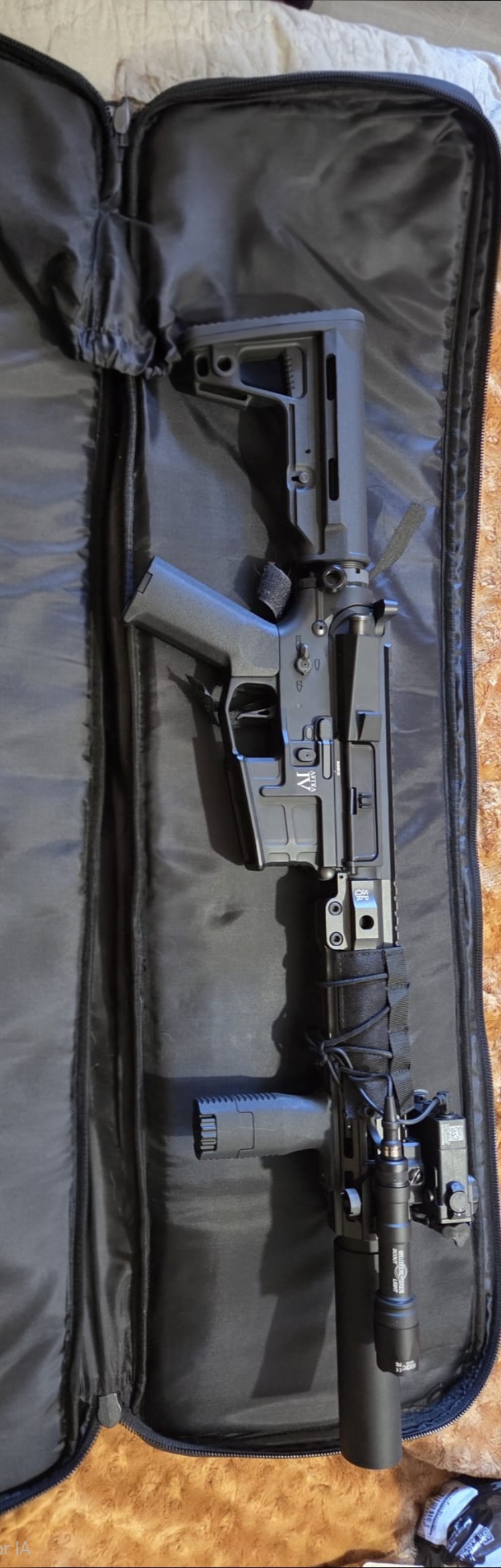 M4 secutor astra shadow 4 + 4 cargadores + maleta + chaleco multicam