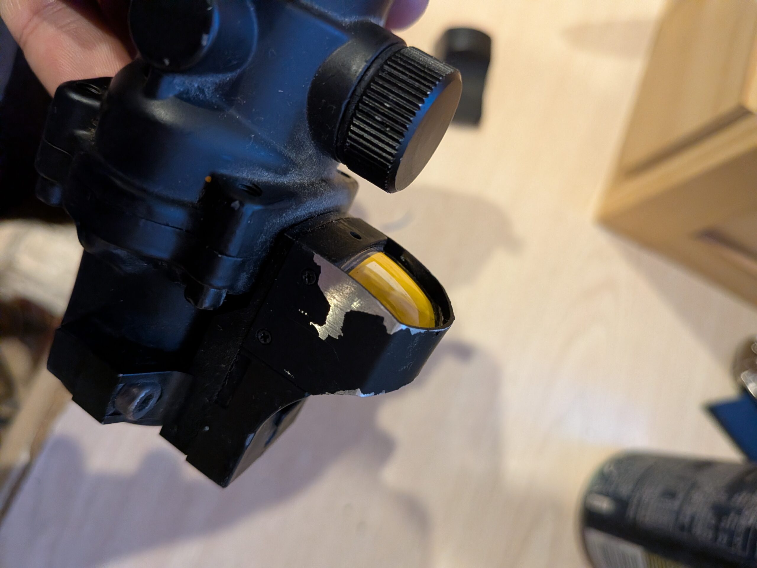 Mira acog con red dot