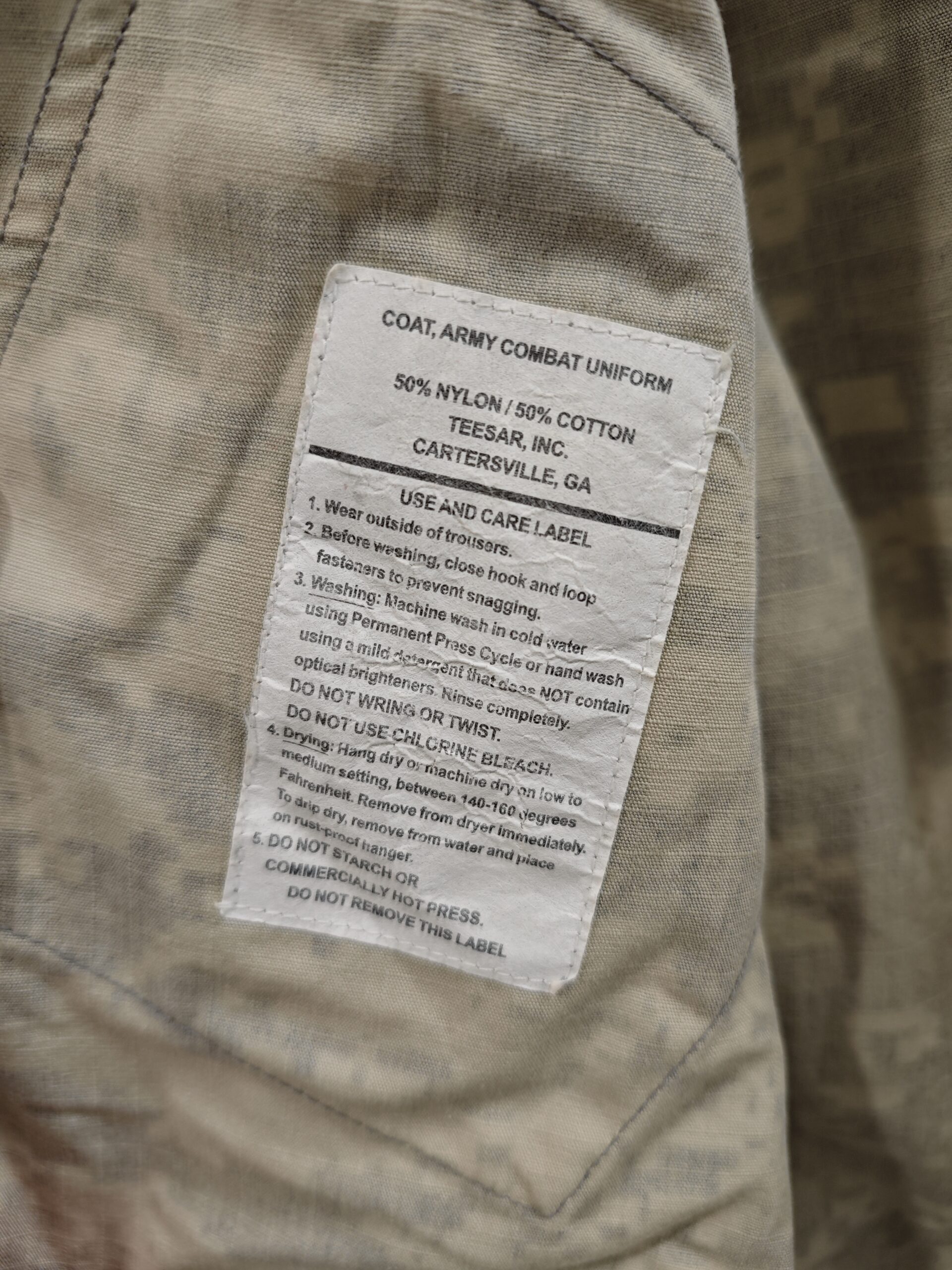 Uniforme camuflaje Navy Digital talla Medium Regular