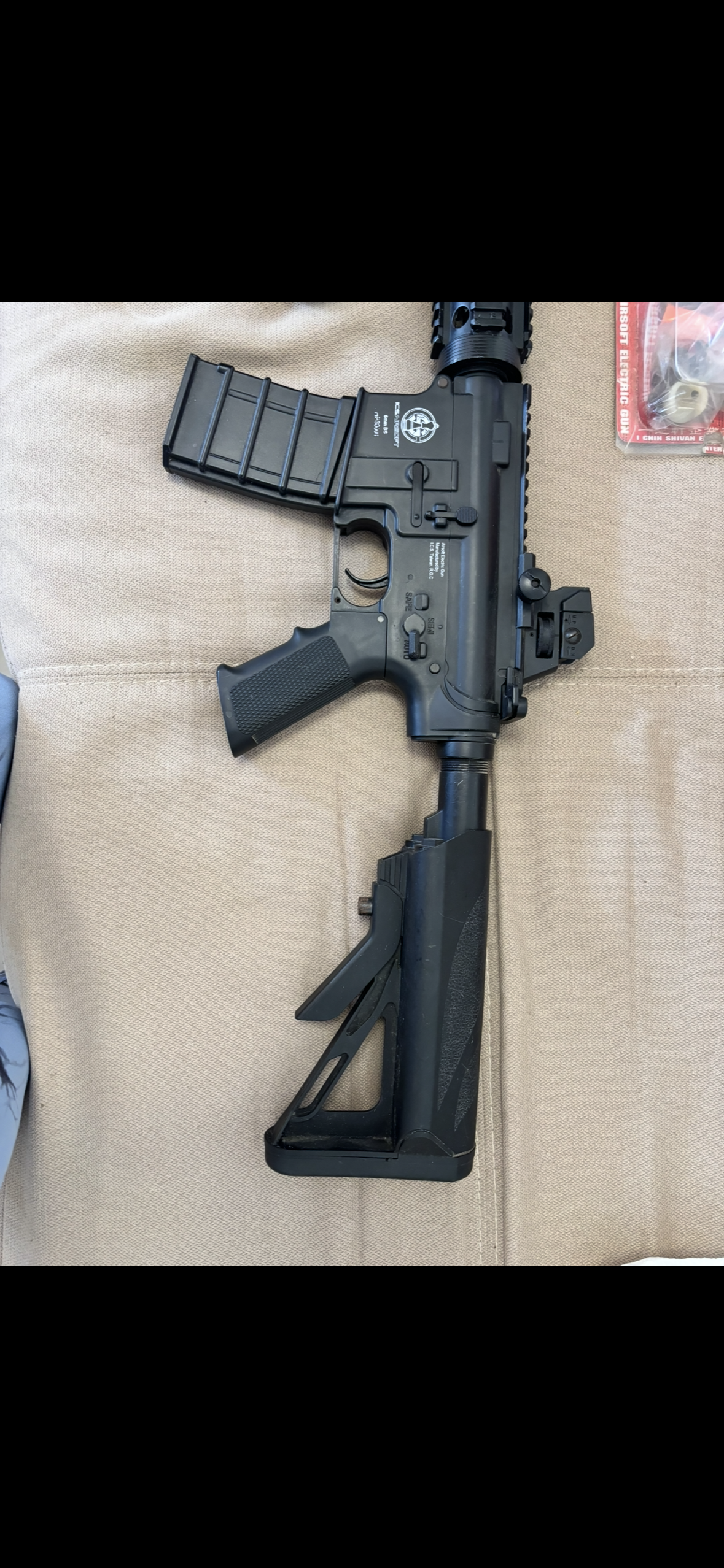 Fusil de asalto M4 usada en Cádiz