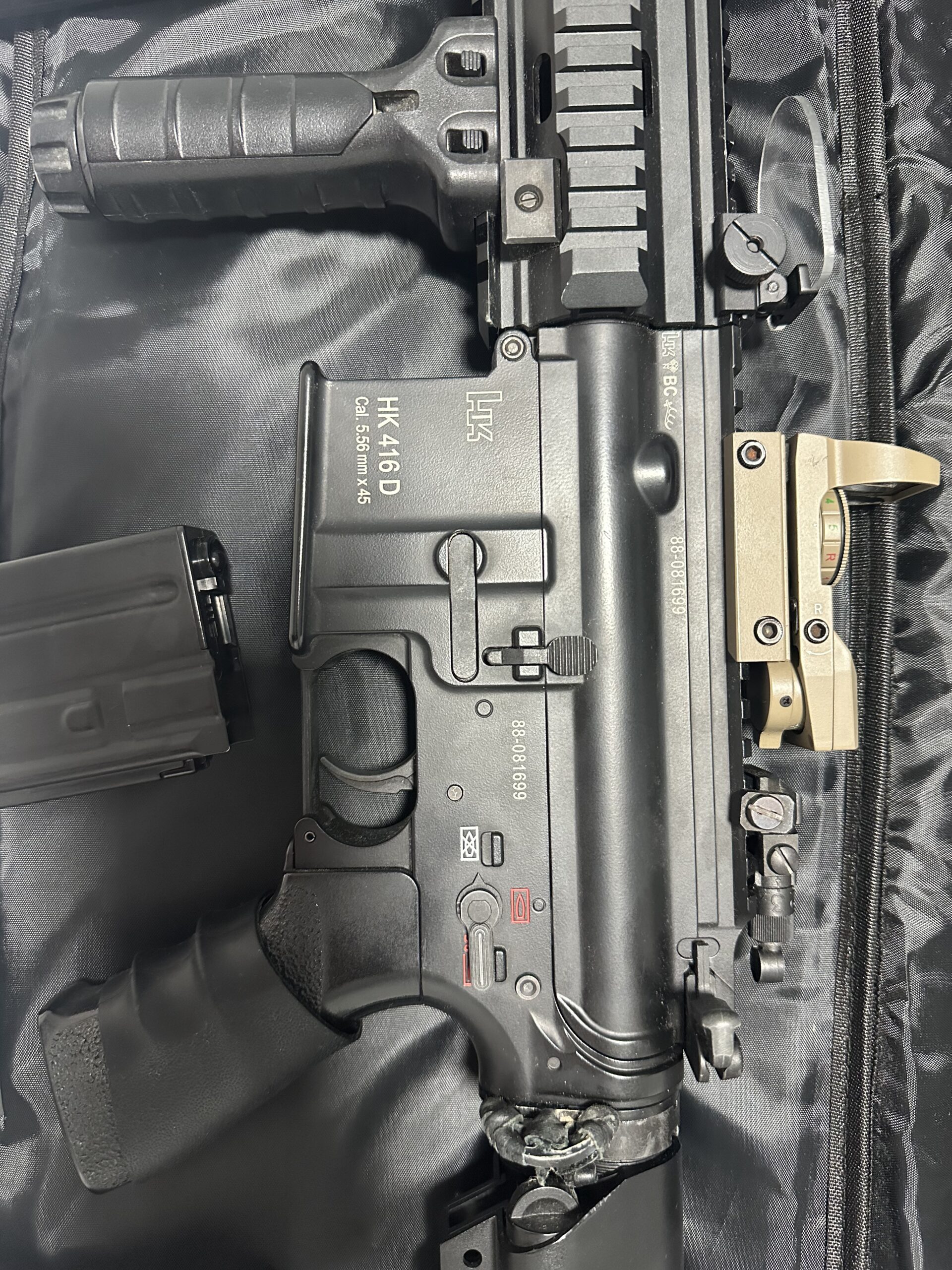 Tokyo Marui HK416 Devgru Upgraded