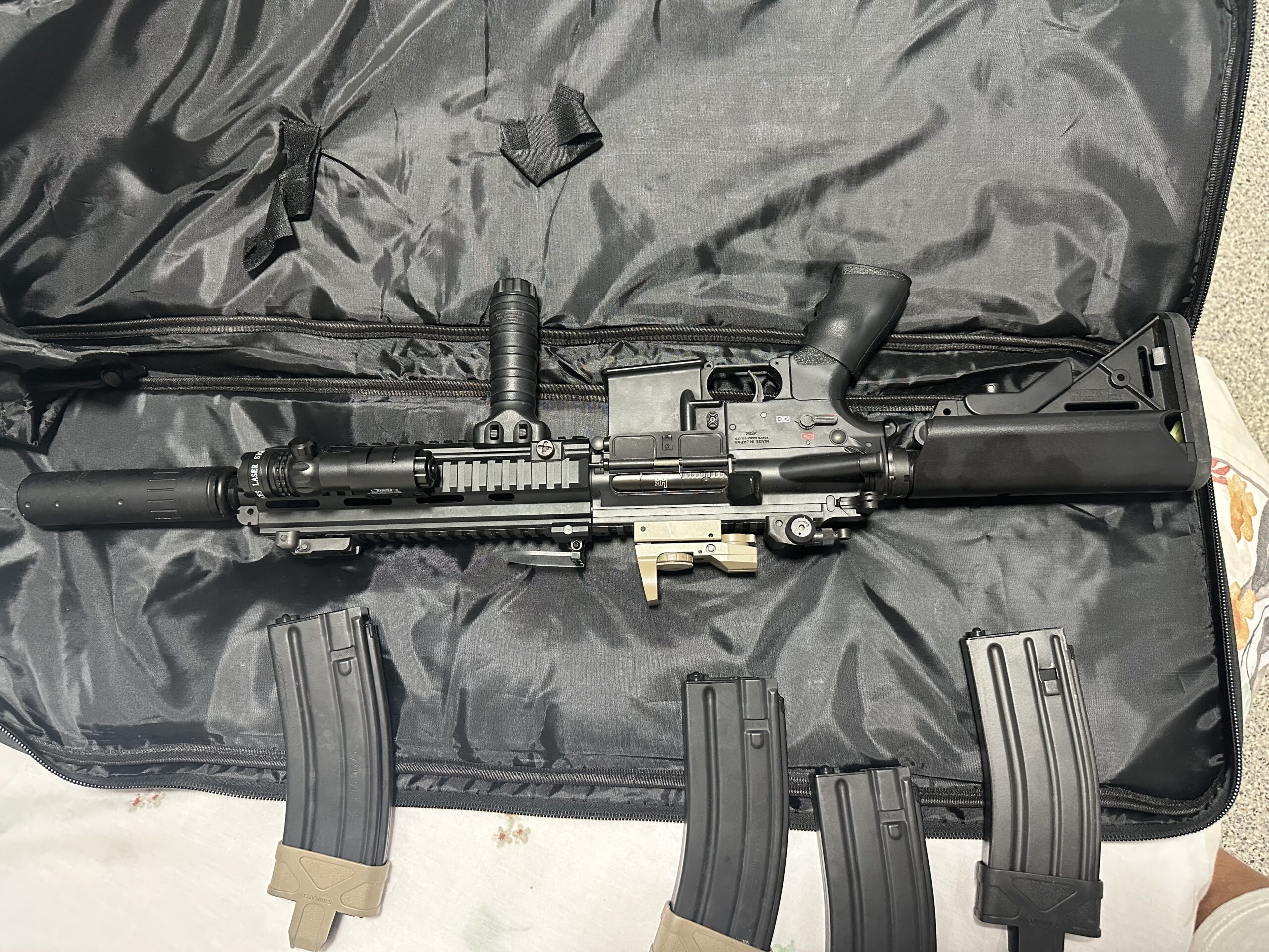 Tokyo Marui HK416 Devgru Upgraded