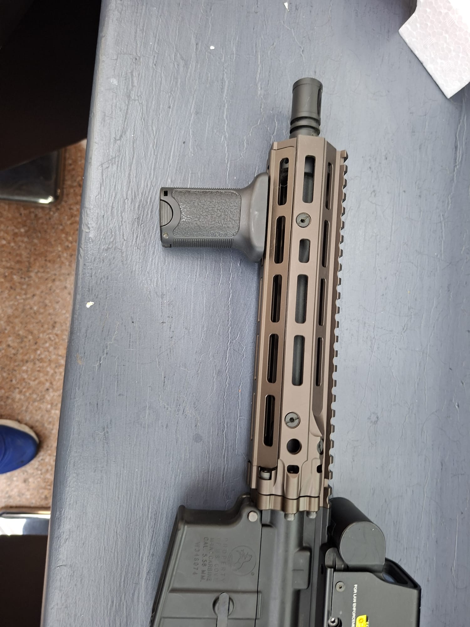 Tokyo Marui MWS MK18 RIS III 9,5” M-LOK Fullmetal Custom 1 partida Alicante